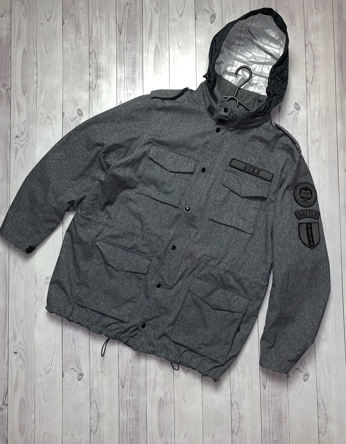 Nike × Vintage Vintage Nike jacket parka logo Elevante battle size XXL Size US XXL / EU 58 / 5 - 10 Thumbnail