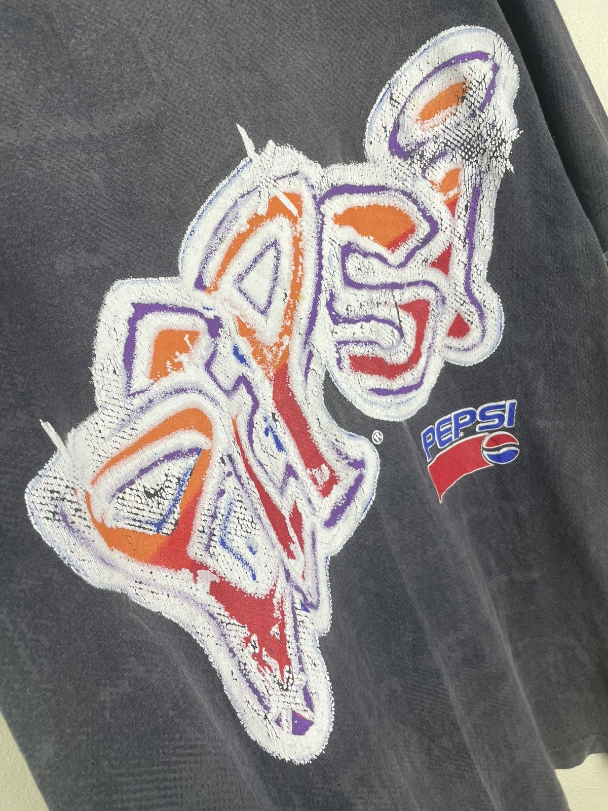 Pepsi × Vintage 90s Pepsi All Over Print Tee - Sof Tee - Made in USA Size US L / EU 52-54 / 3 - 6 Thumbnail