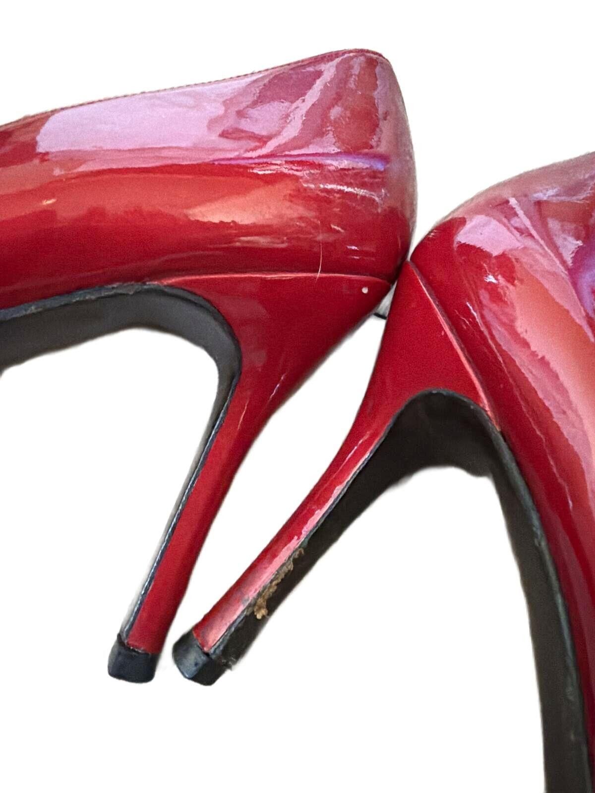 Stuart Weitzman Vintage Stuart Weitzman Red Patent Heels 9.5 Size US 9.5 / IT 39.5 - 8 Thumbnail