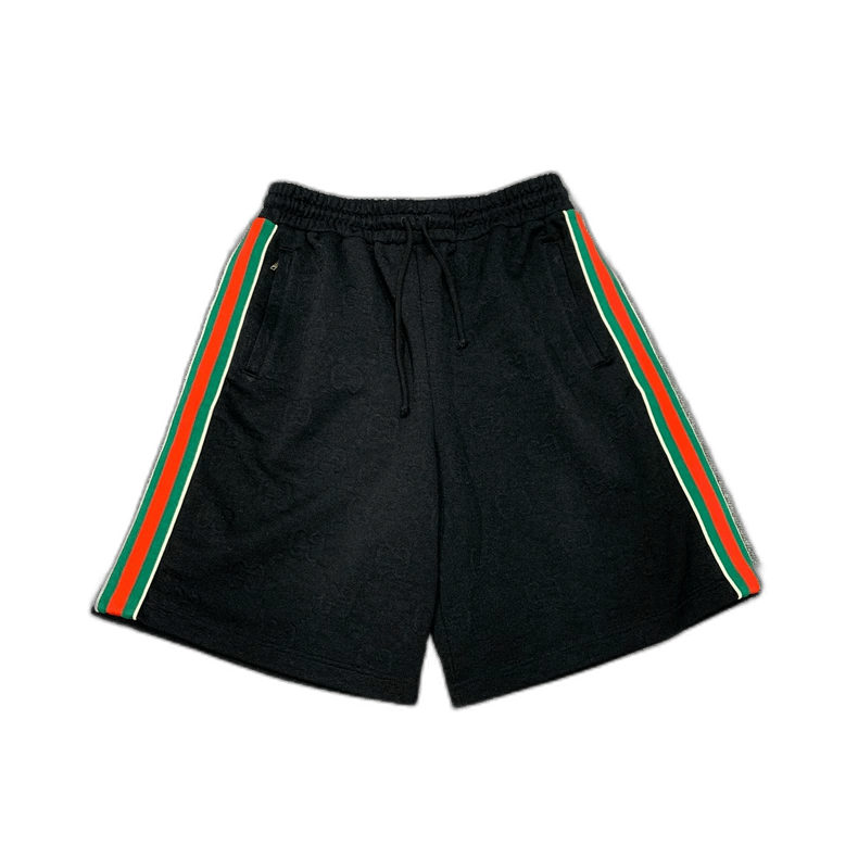 Gucci Gucci Black Patterned Shorts Size M-2505 Size US 28 / EU 44 - 1 Thumbnail