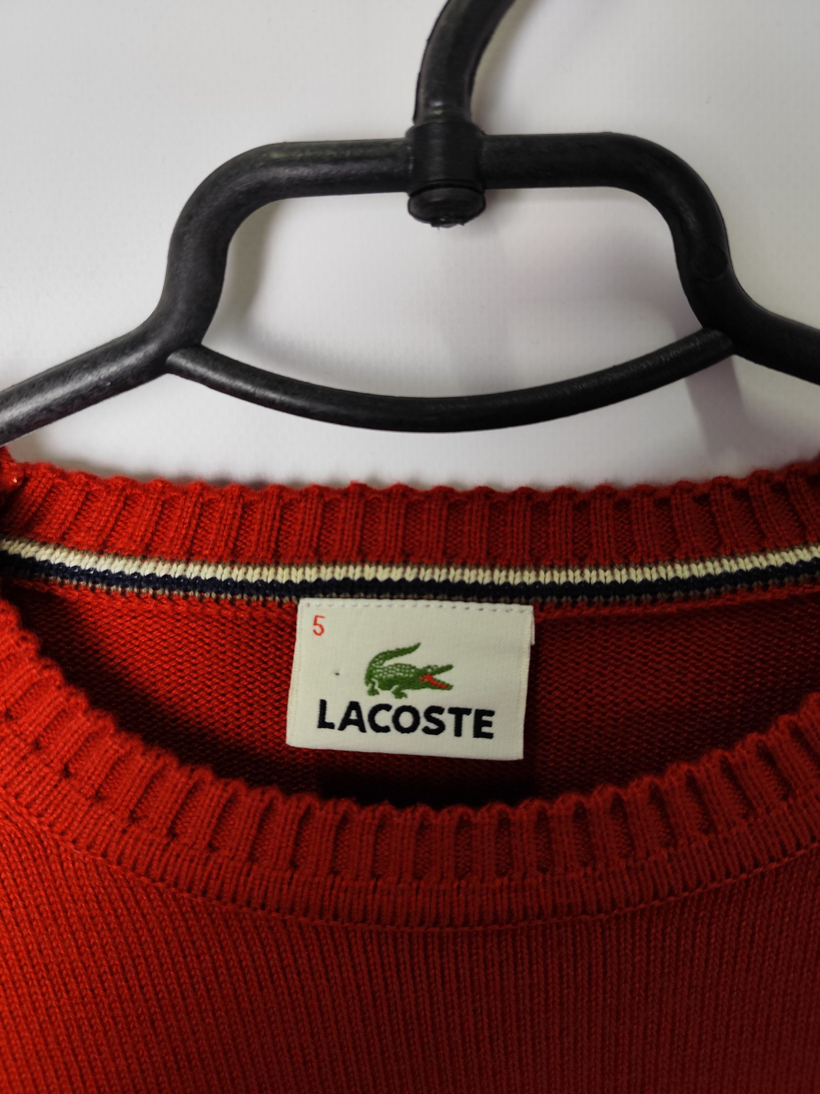 Lacoste Vintage 90s Lacoste Small Logo Crewneck Knitted Sweater Y2K Size US M / EU 48-50 / 2 - 3 Thumbnail
