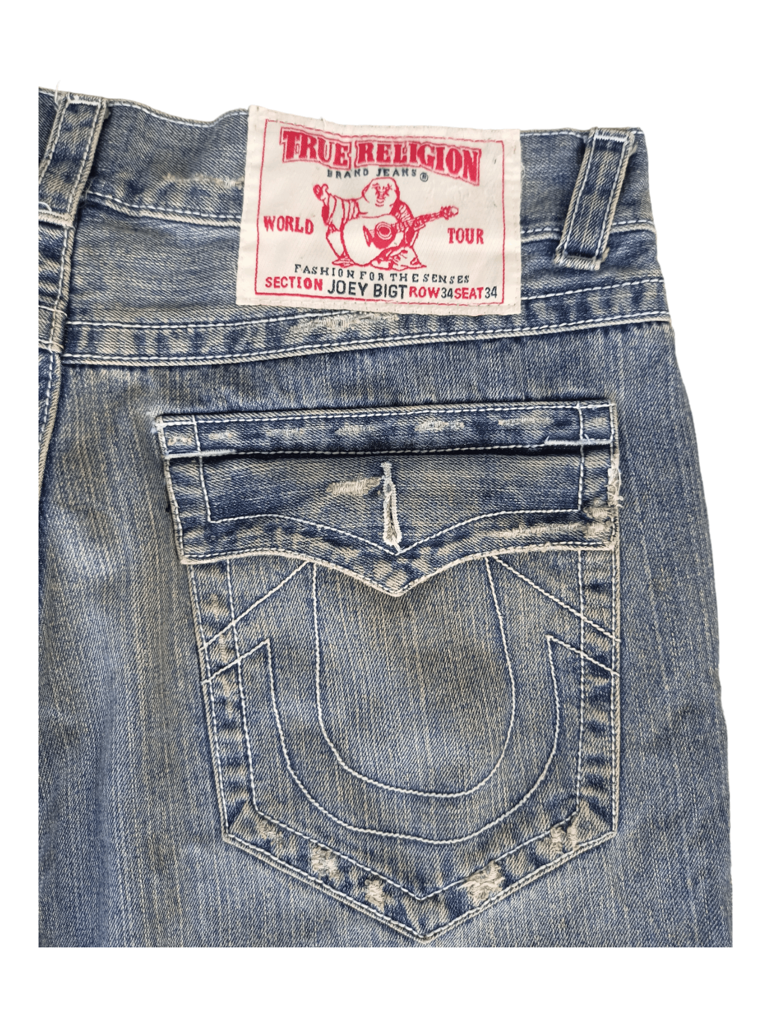 Vintage Vintage True Religion Wide Jeans Size US 34 / EU 50 - 17 Thumbnail