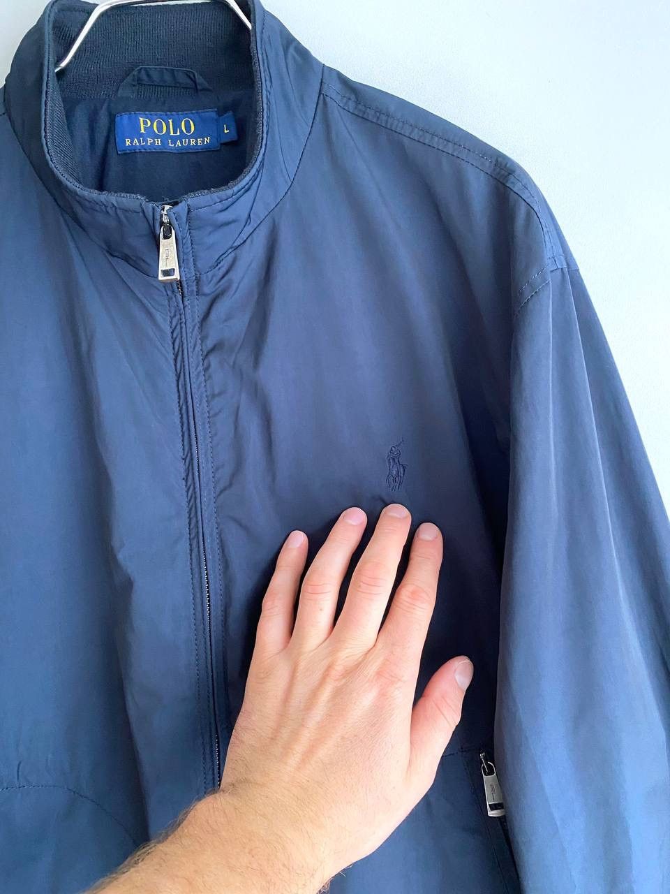 Polo Ralph Lauren Polo Ralph Lauren Dark Blue Nylon Winbreaker Jacket, Size L Size US L / EU 52-54 / 3 - 5 Thumbnail