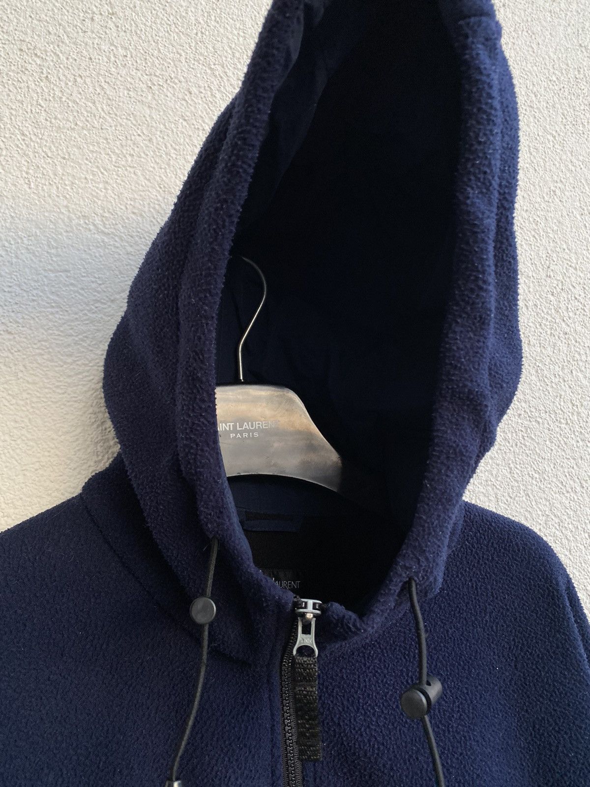 Yves Saint Laurent 90s Fleece YSL Jacket Anorak Zip YSL Bomber Black YSL Anorak Size US XL / EU 56 / 4 - 17 Thumbnail