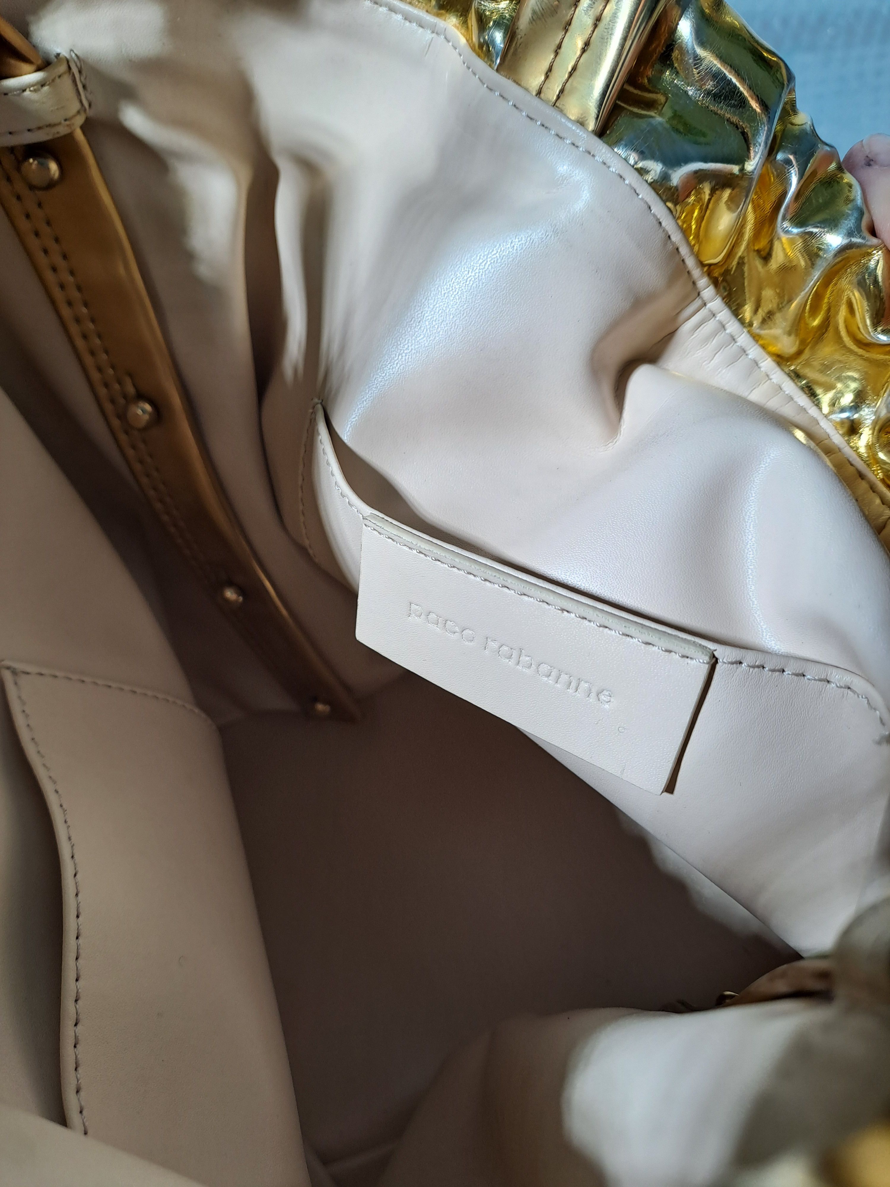 Paco Rabanne Paco Rabanne golden shoulder bag Size ONE SIZE - 11 Thumbnail