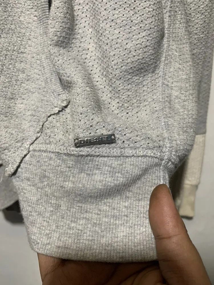 Diesel Y2k Diesel distressed mesh hoodie Size US M / EU 48-50 / 2 - 3 Thumbnail