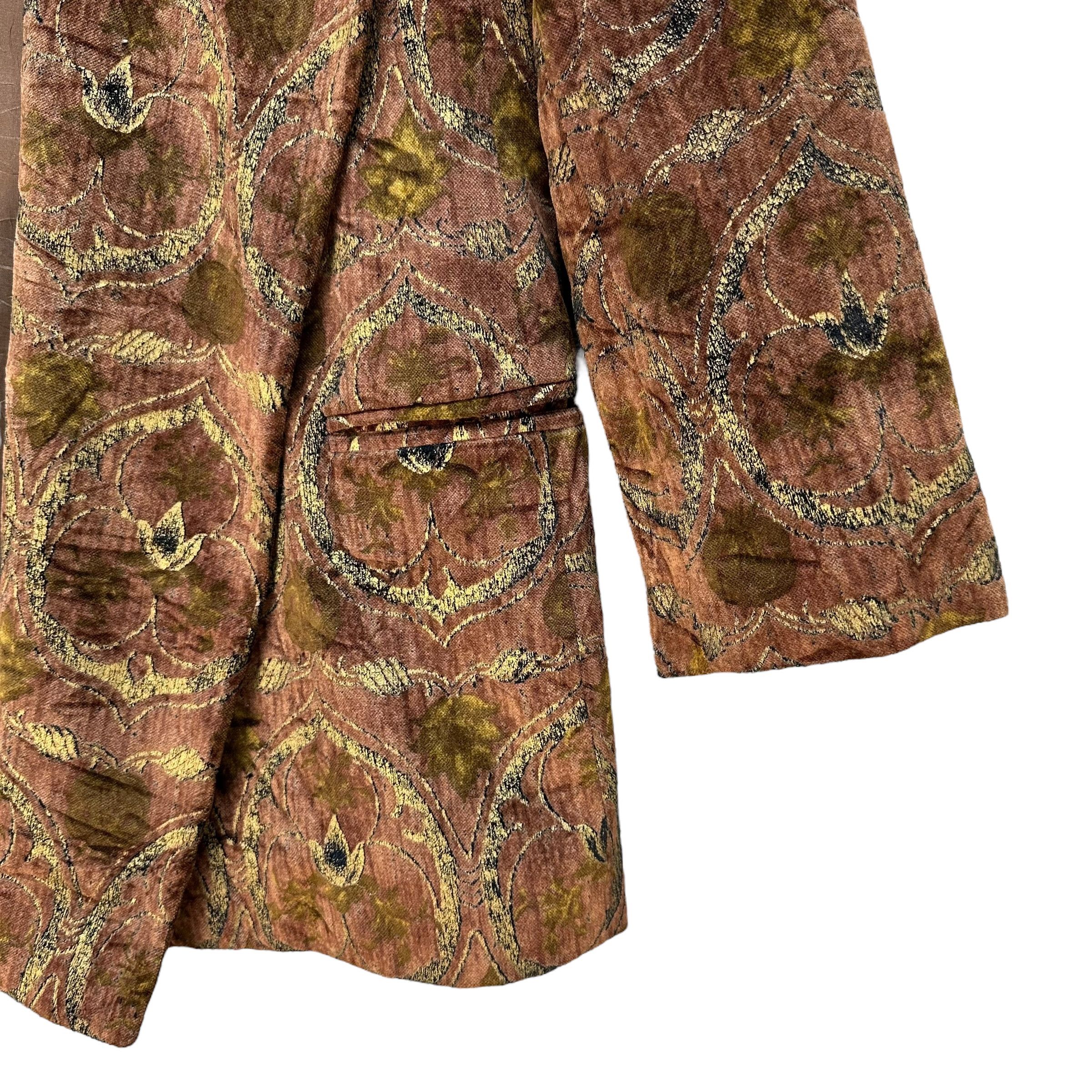 Vintage 80’s GENNY By Gianni Versace Buttonless Jacket #A64-1537 Size M / US 6-8 / IT 42-44 - 5 Thumbnail