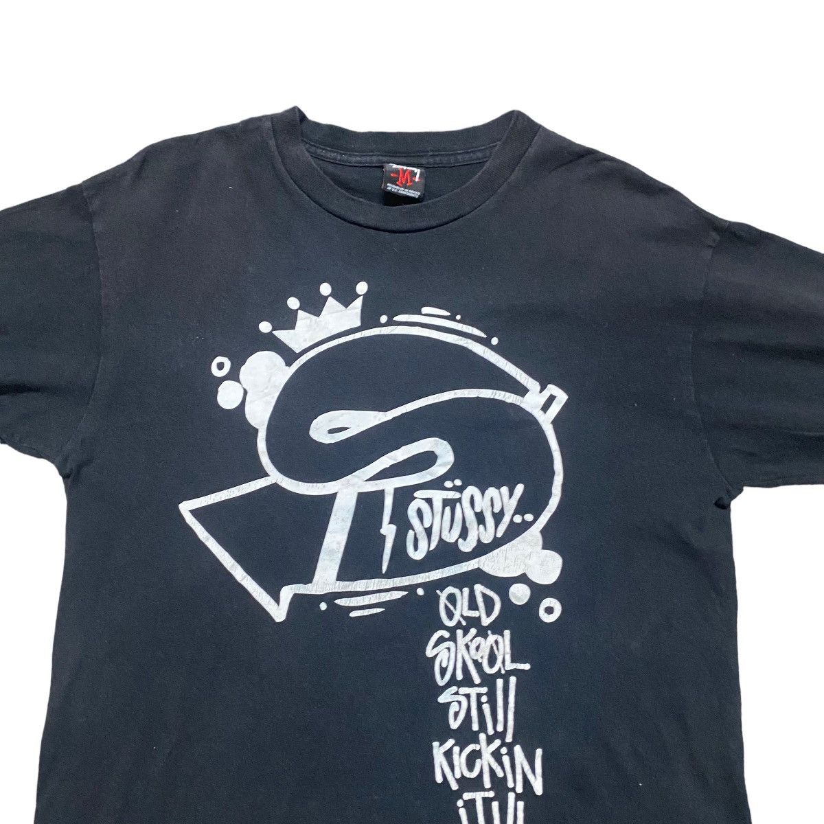 Stussy Vintage Stussy Old Skool Longsleeve Shirt Size US M / EU 48-50 / 2 - 5 Thumbnail