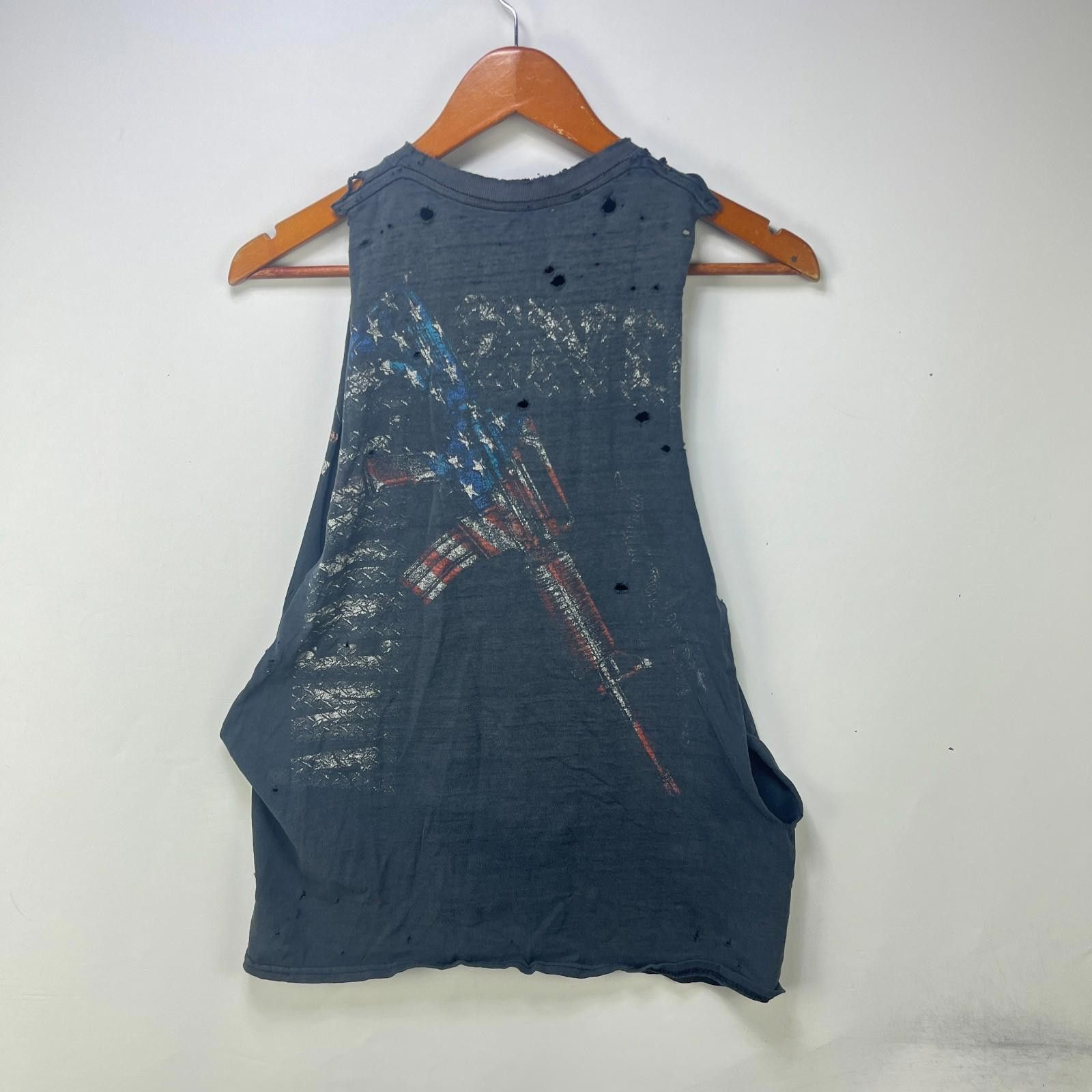 Vintage Vintage Second Amendment Gun USA Rifle T-Shirt Large Size US L / EU 52-54 / 3 - 4 Thumbnail