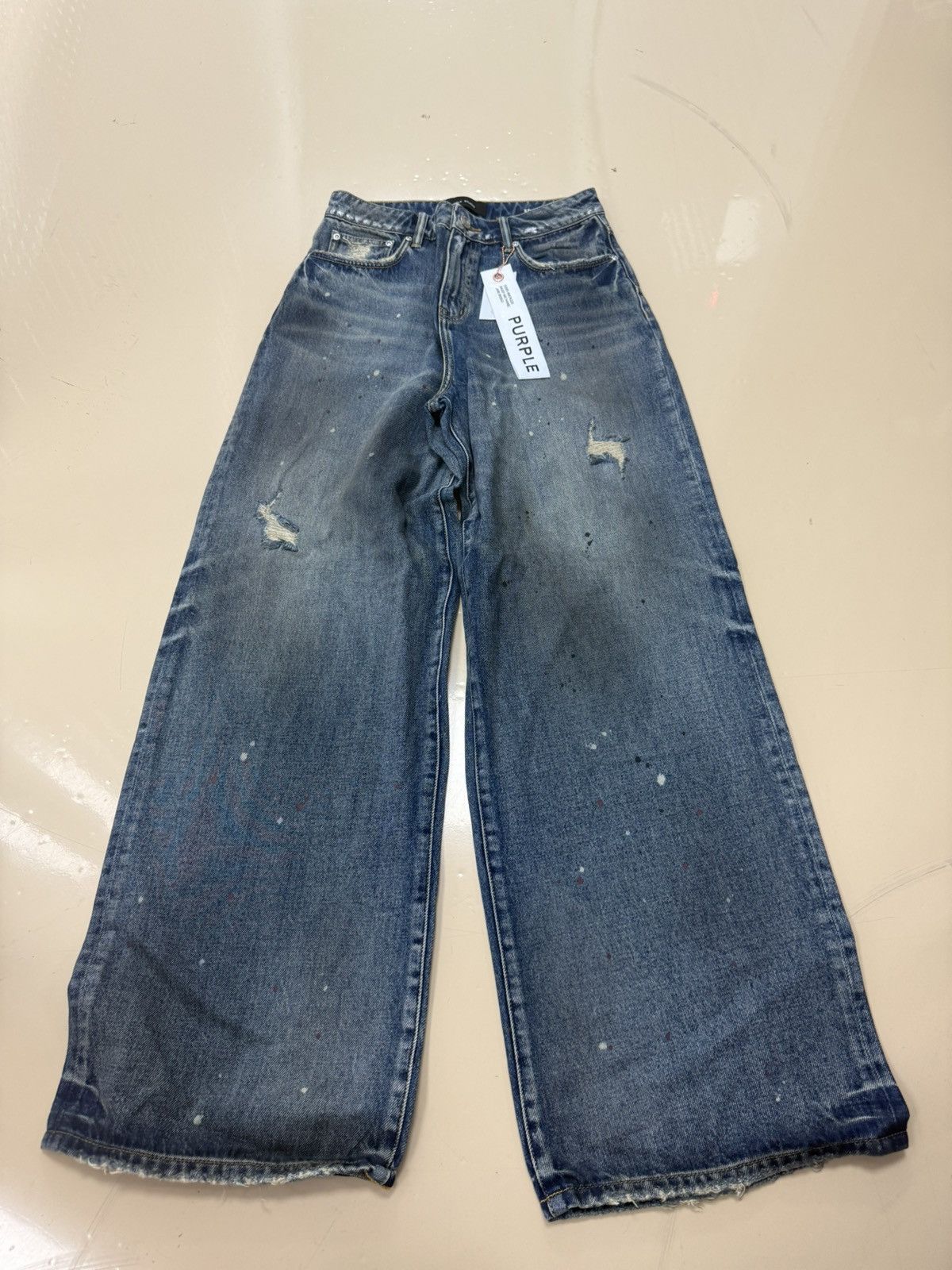 Other Purple Brand Baggy Mechanic Jeans Size 26" / US 2 / IT 38 - 1 Thumbnail