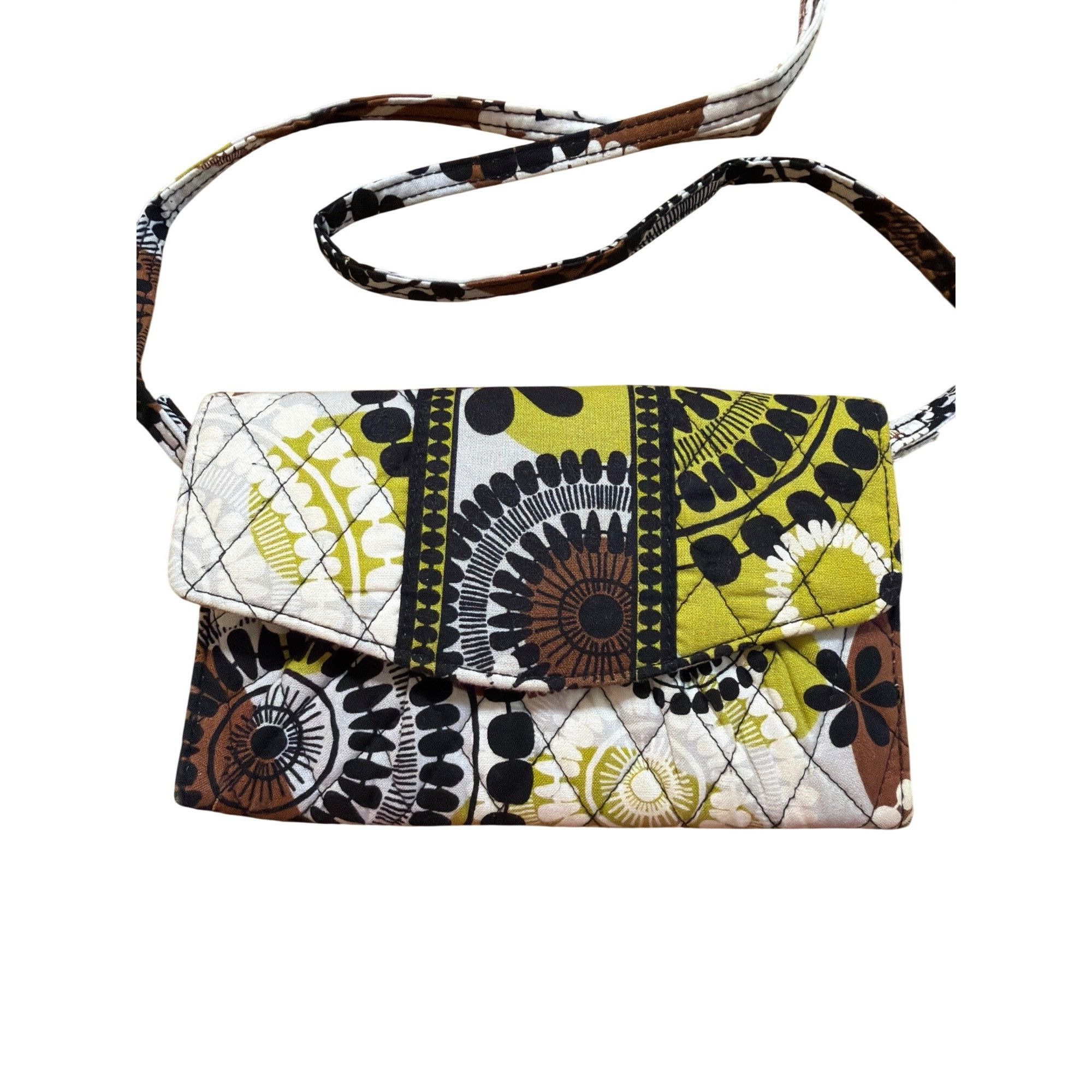 Vera Bradley Vera Bradley Cocoa Moss Trifold All in One Crossbody Bag Rem Size ONE SIZE - 2 Thumbnail