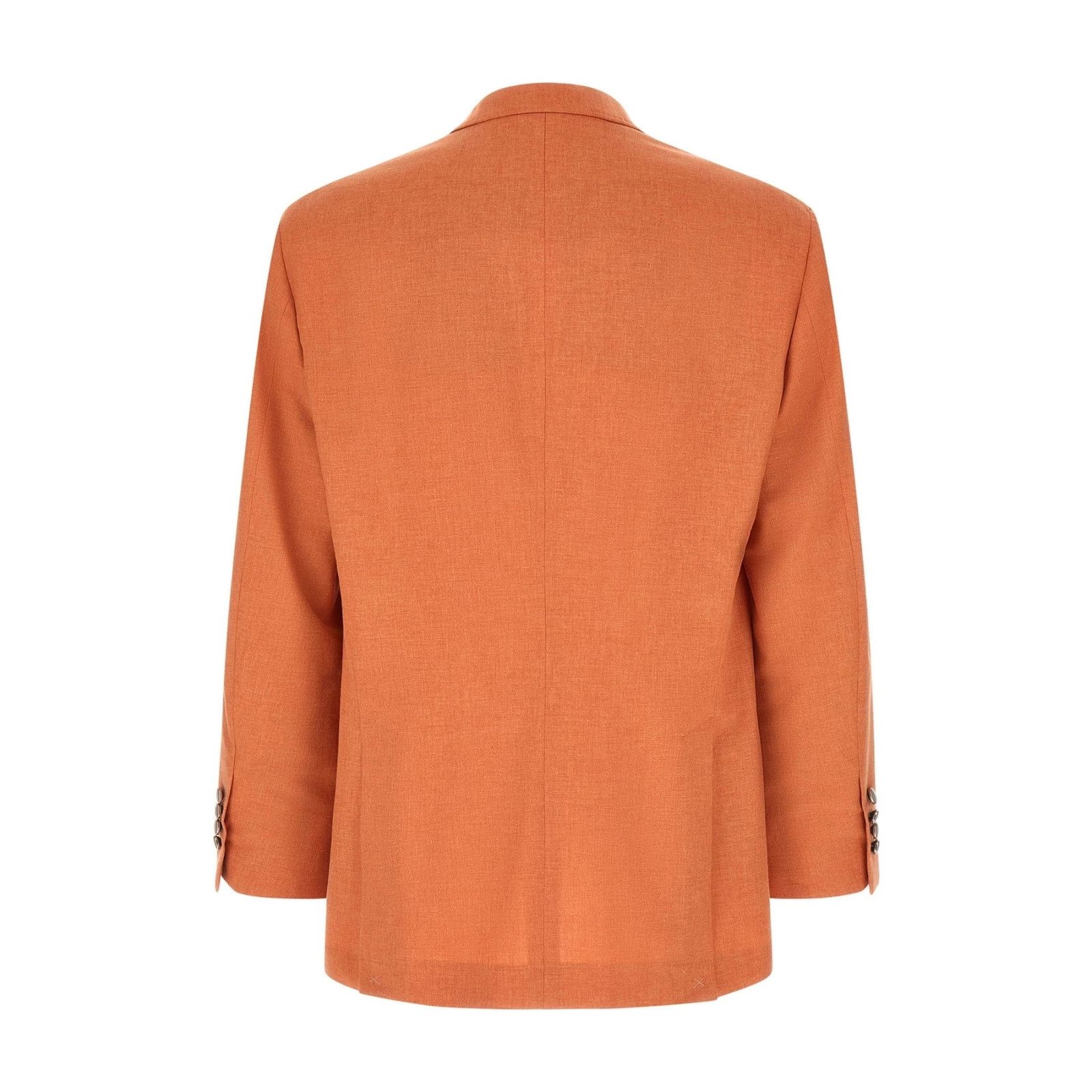 Brunello Cucinelli BRUNELLO CUCINELLI Orange Blazer Jacket New & Authentic (Men Size US XL / EU 56 / 4 - 2 Thumbnail