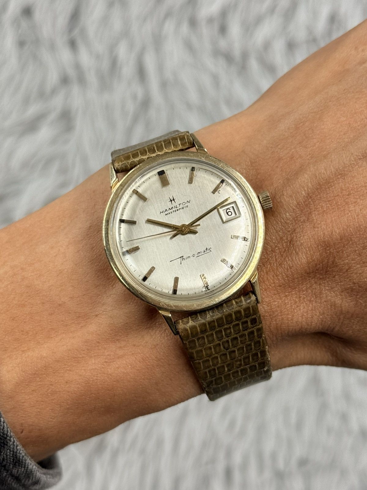 Vintage Vintage HAMILTON MASTERPIECE Thin-O-Matic Manual Men’s Watch Size ONE SIZE - 2 Thumbnail