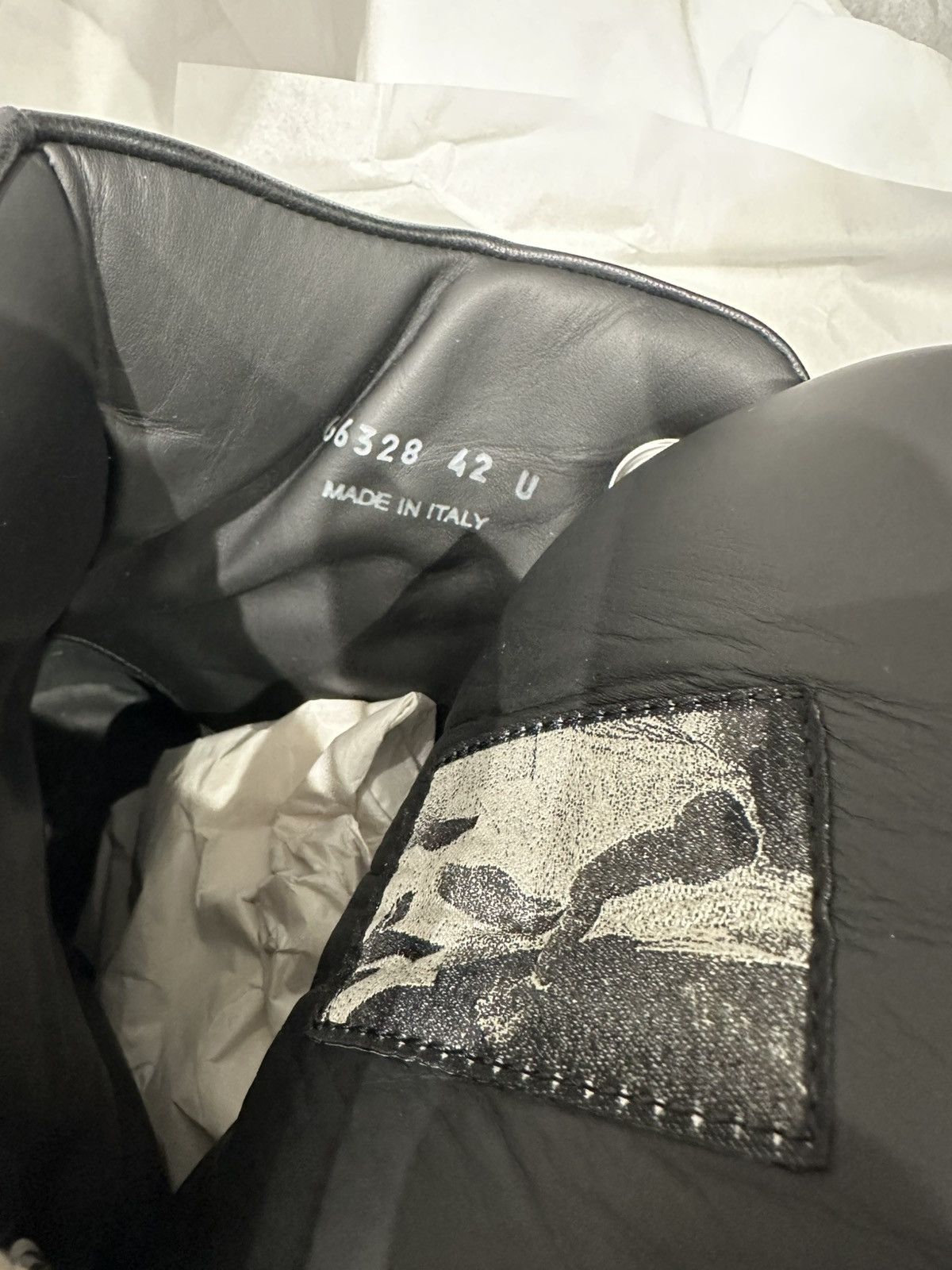Rick Owens RICK OWENS - Jumbo High Black Milk Size US 9 / EU 42 - 7 Thumbnail