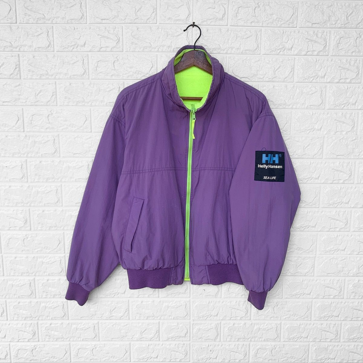 Helly Hansen × Vintage Vintage Helly Hansen Reversible Fleece Jacket Size US M / EU 48-50 / 2 - 2 Thumbnail