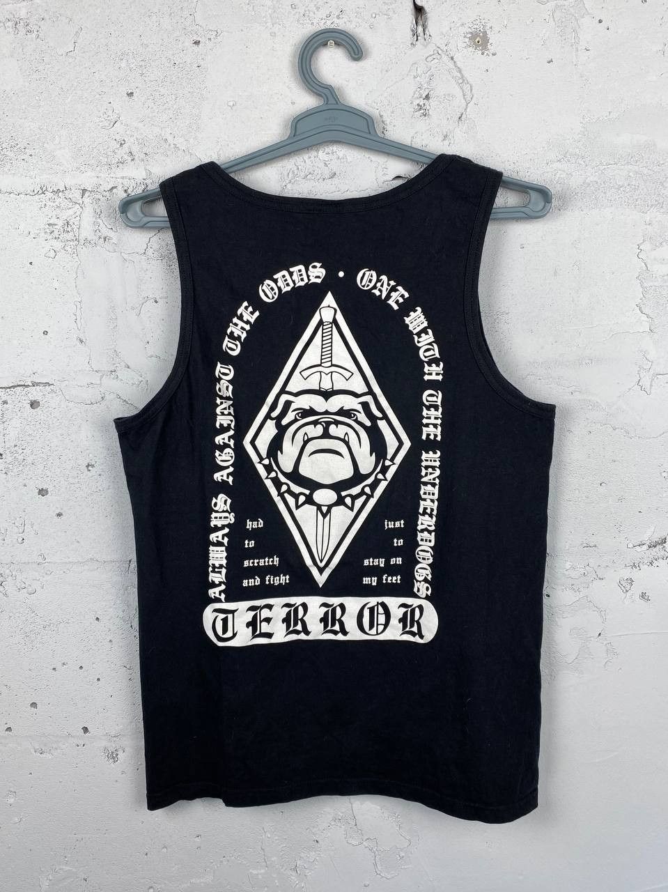 Vintage Vintage 90s Rotterdam terror worldwide madman Tank Top Size US L / EU 52-54 / 3 - 1 Thumbnail