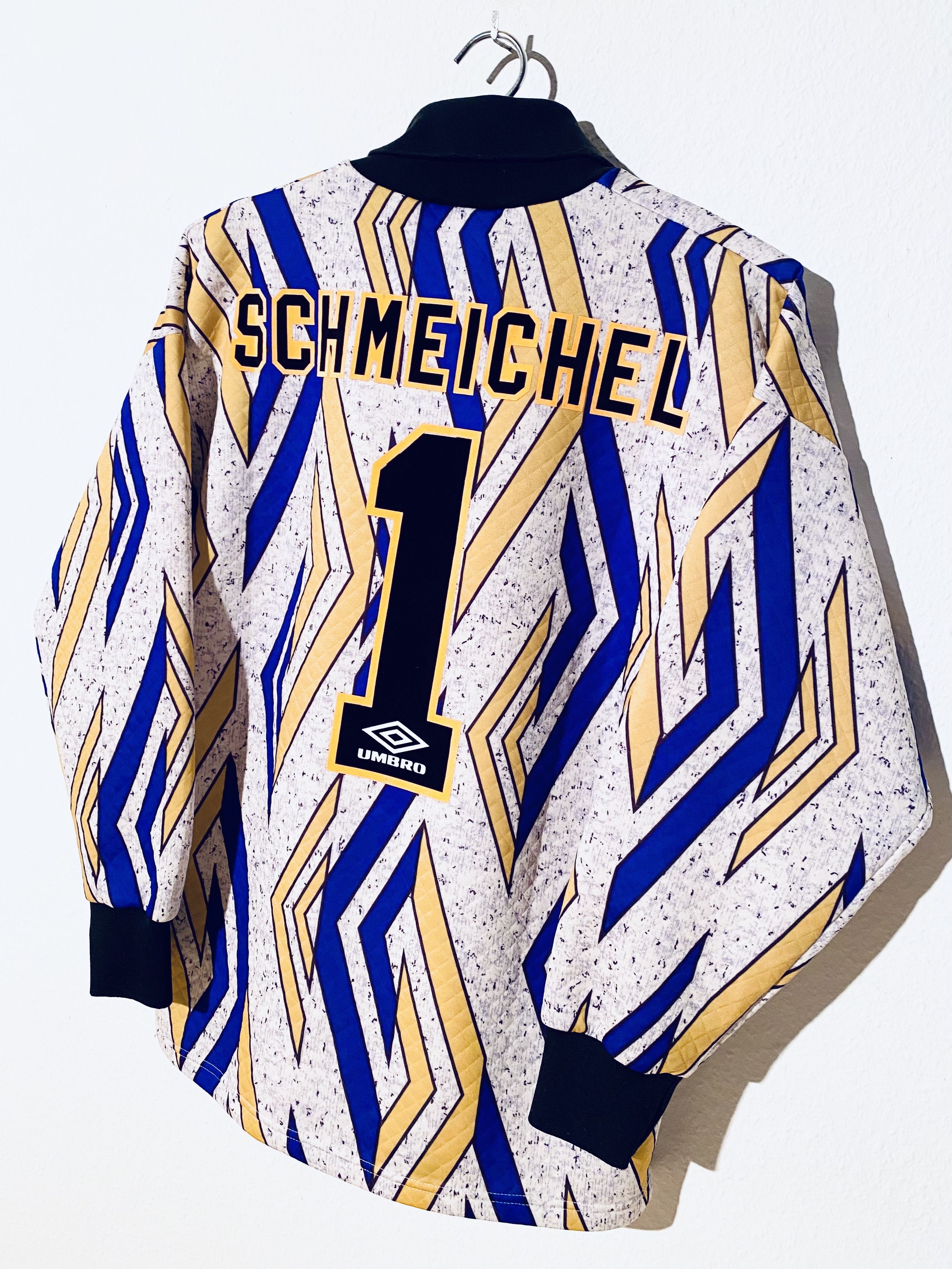 Umbro Manchester United Goalkeeper Away Jersey Shirt 1993 - 1995 Size US S / EU 44-46 / 1 - 3 Thumbnail