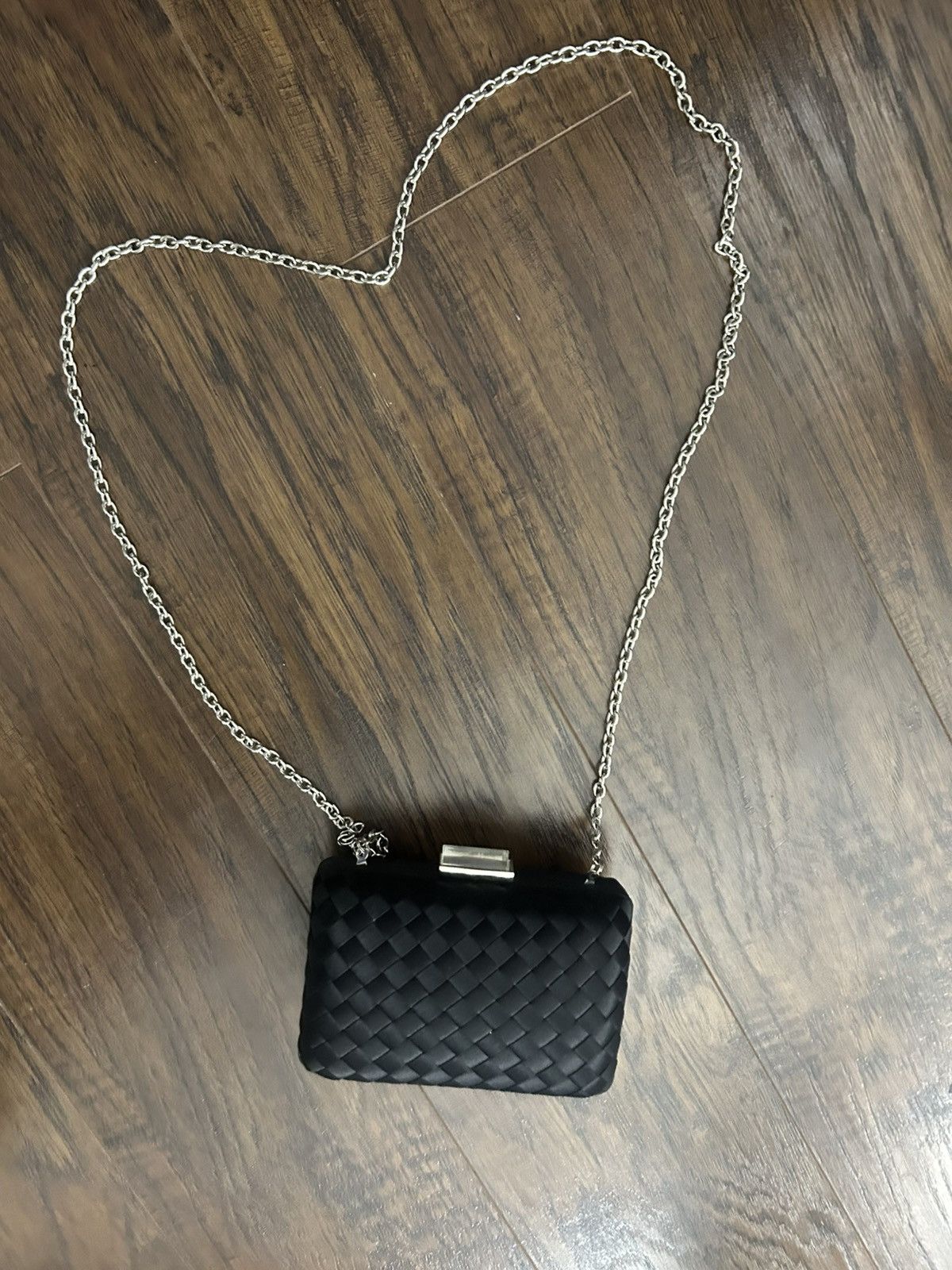 Other Black Woven Clutch Size ONE SIZE - 1 Thumbnail