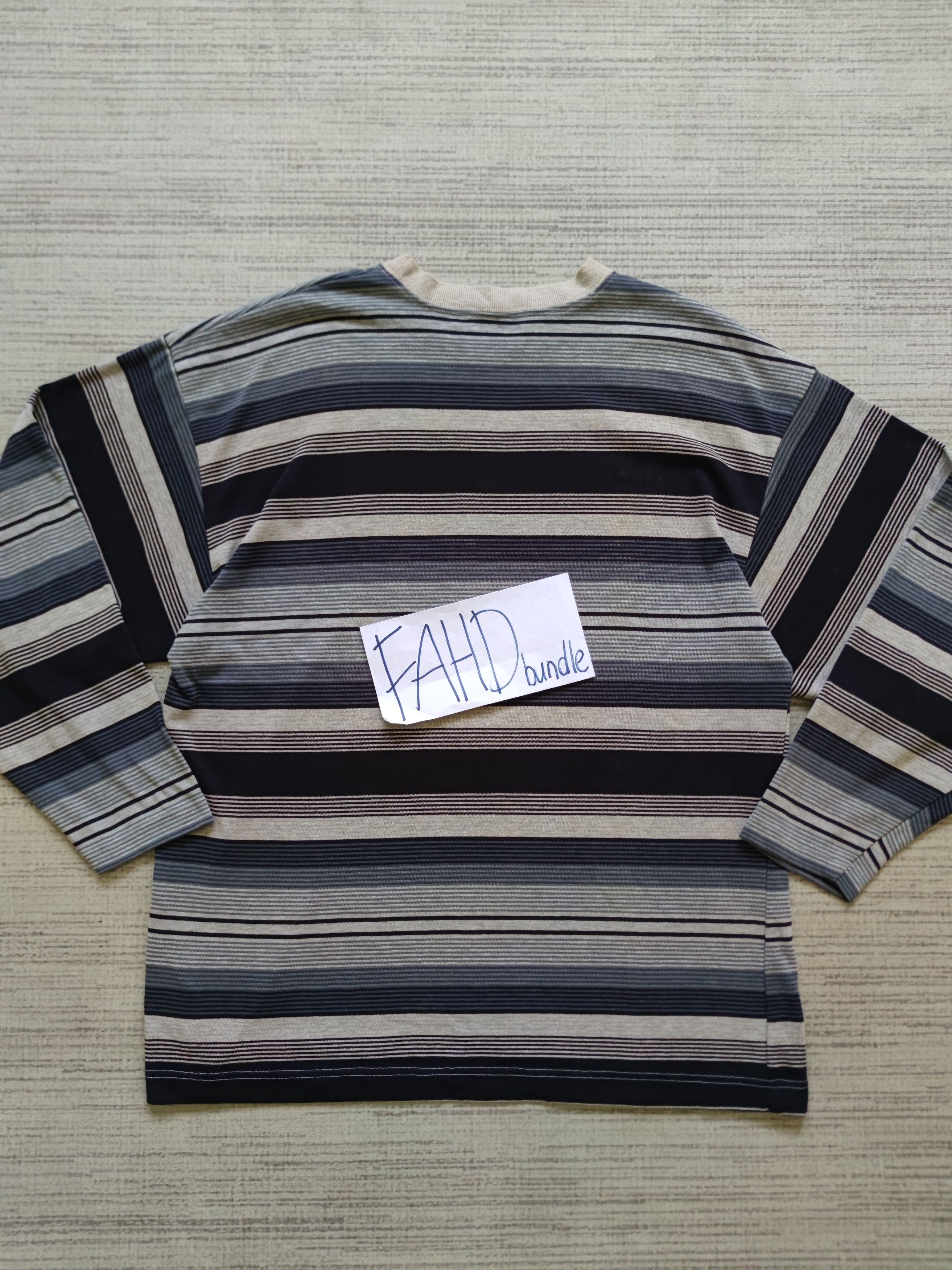 Quiksilver Vintage 90s Quiksilver Striped Silver Edition Made in USA Size US XL / EU 56 / 4 - 12 Thumbnail