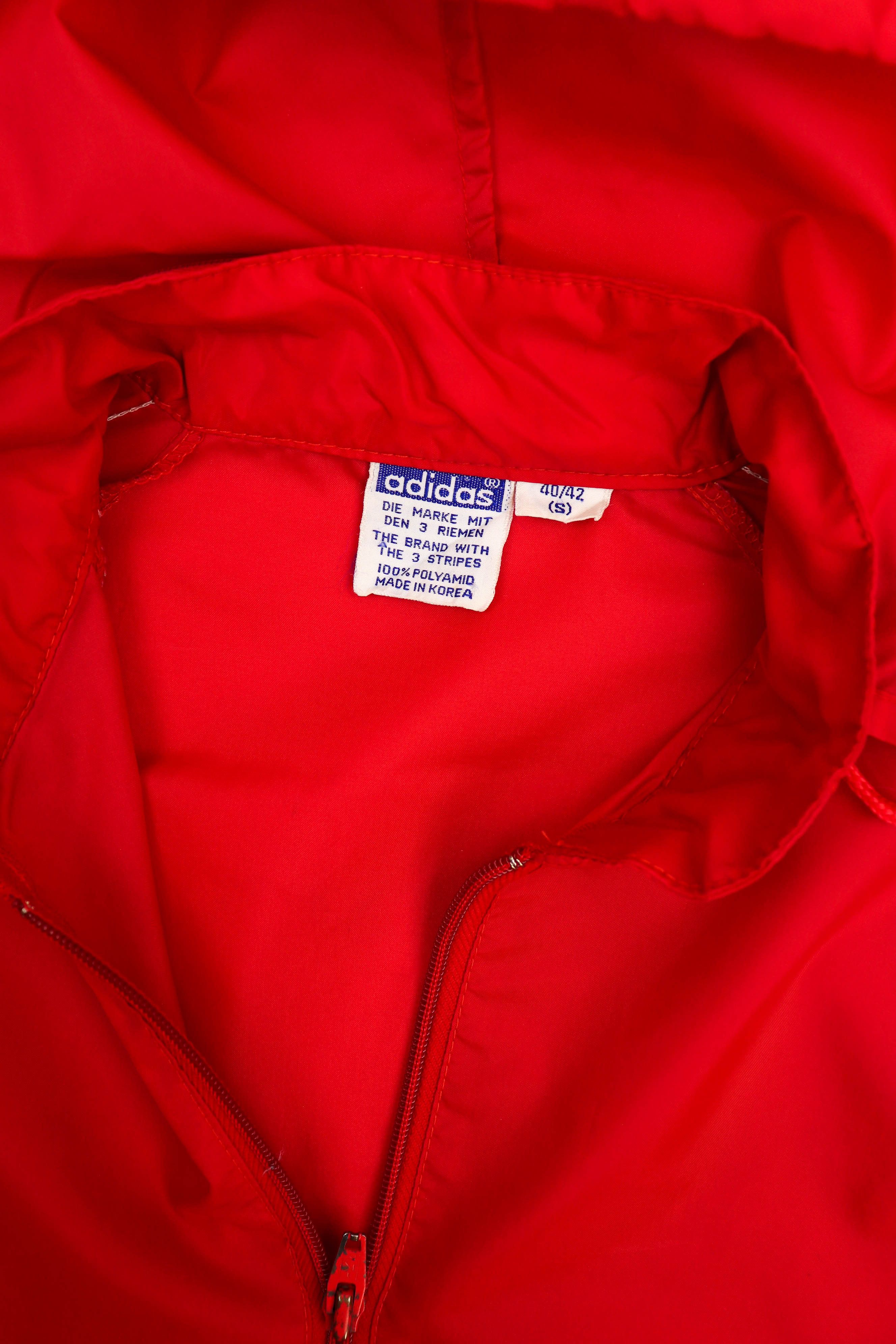 Adidas Adidas Vintage Made in Korea Nylon Windbreaker Hooded Jacket Size US S / EU 44-46 / 1 - 14 Thumbnail