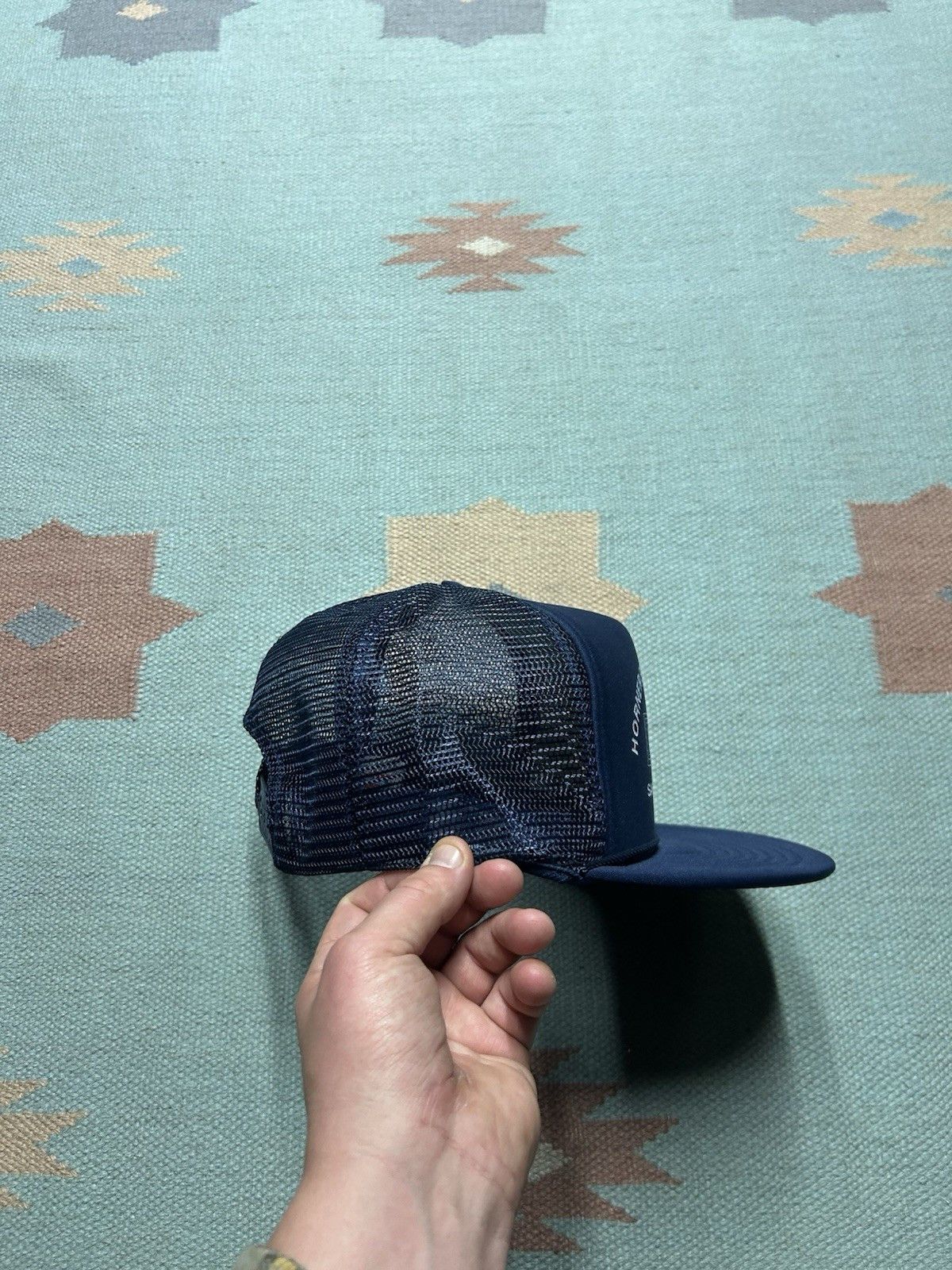 Vintage Vintage trucker hat Horner Equipment Co Saginaw Michigan HEC Size ONE SIZE - 8 Thumbnail