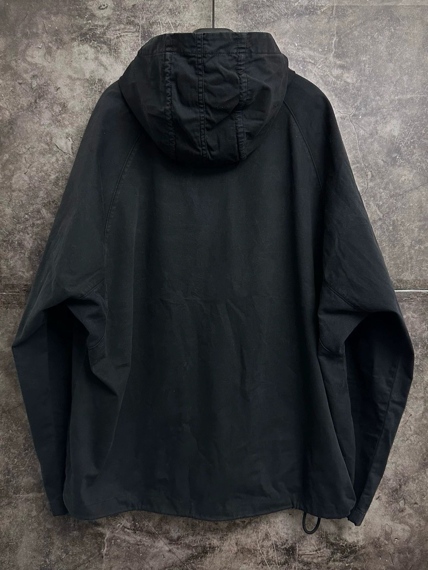 Stone Island Stone Island 21FW Half-Zip Hooded Jacket Black XXL Size US XXL / EU 58 / 5 - 3 Thumbnail