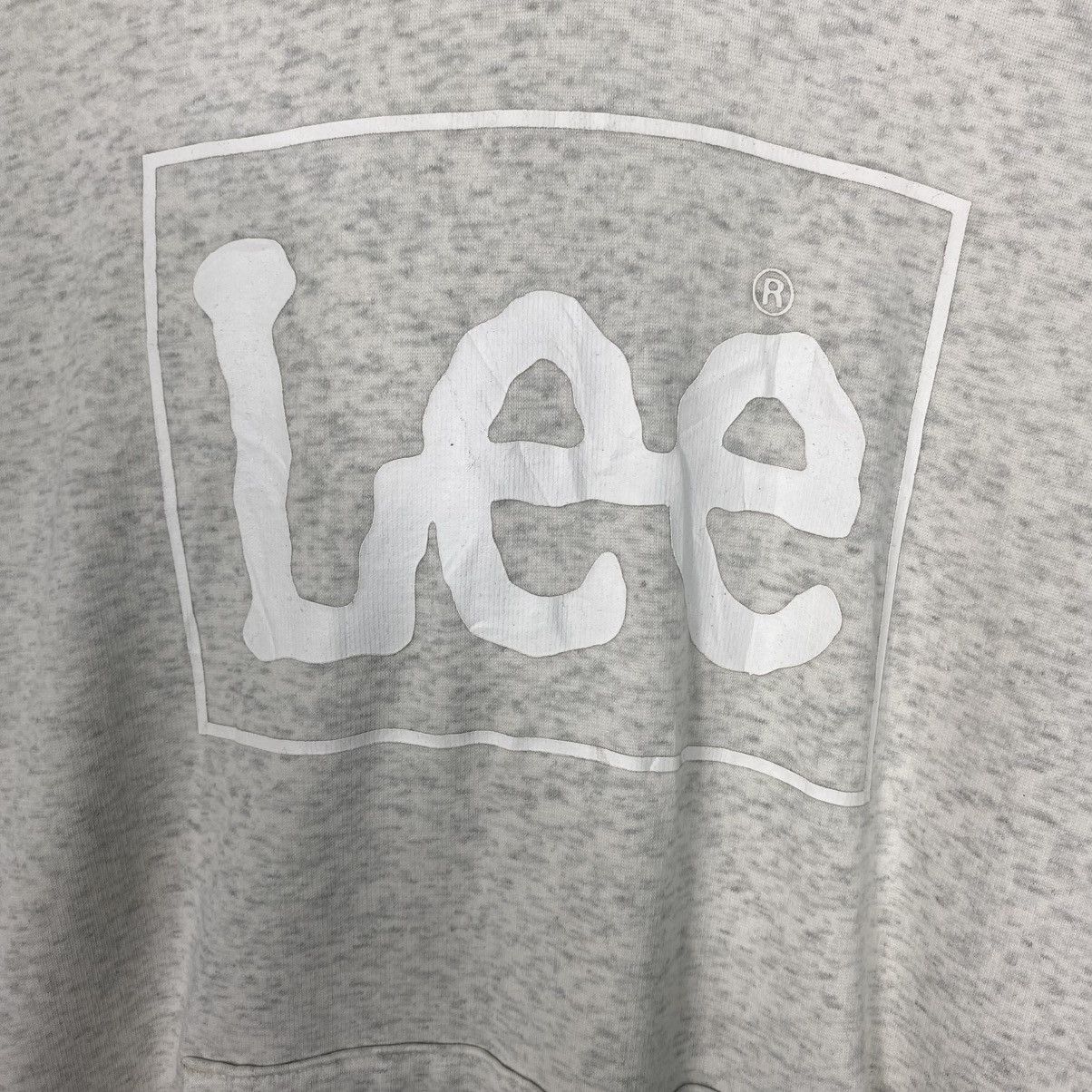Lee 📌Vintage Hoodie Pull Over Lee Box Logo Centre Size US L / EU 52-54 / 3 - 15 Thumbnail