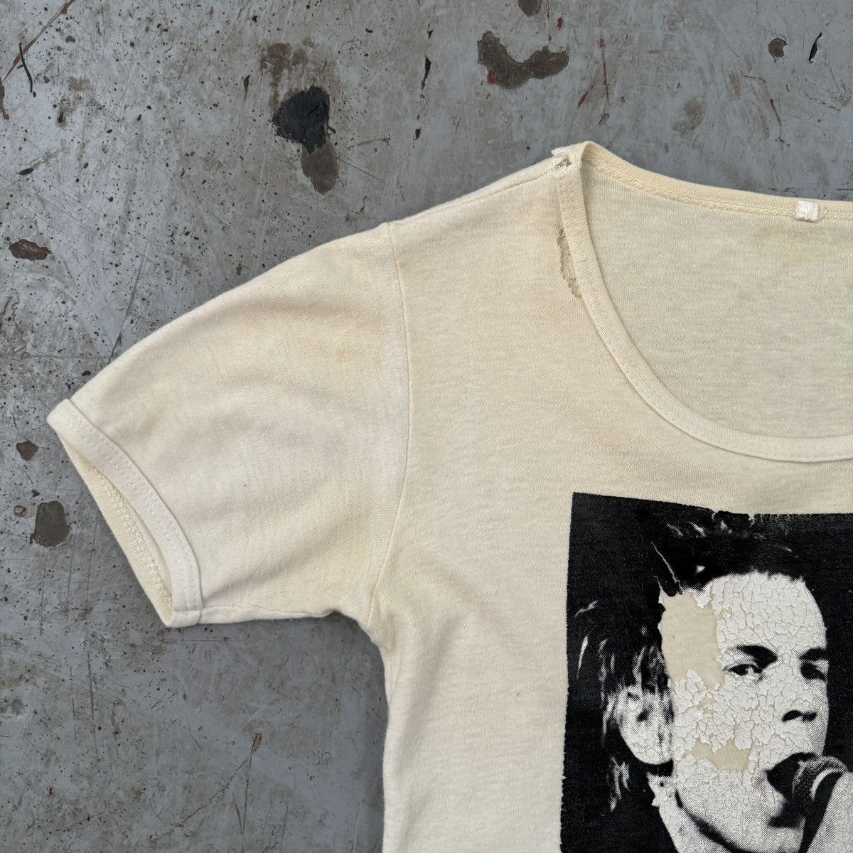 Band Tees × Vintage Vintage 80’s John Lydon/Sex Pistols thrashed T-shirt Size US S / EU 44-46 / 1 - 6 Thumbnail