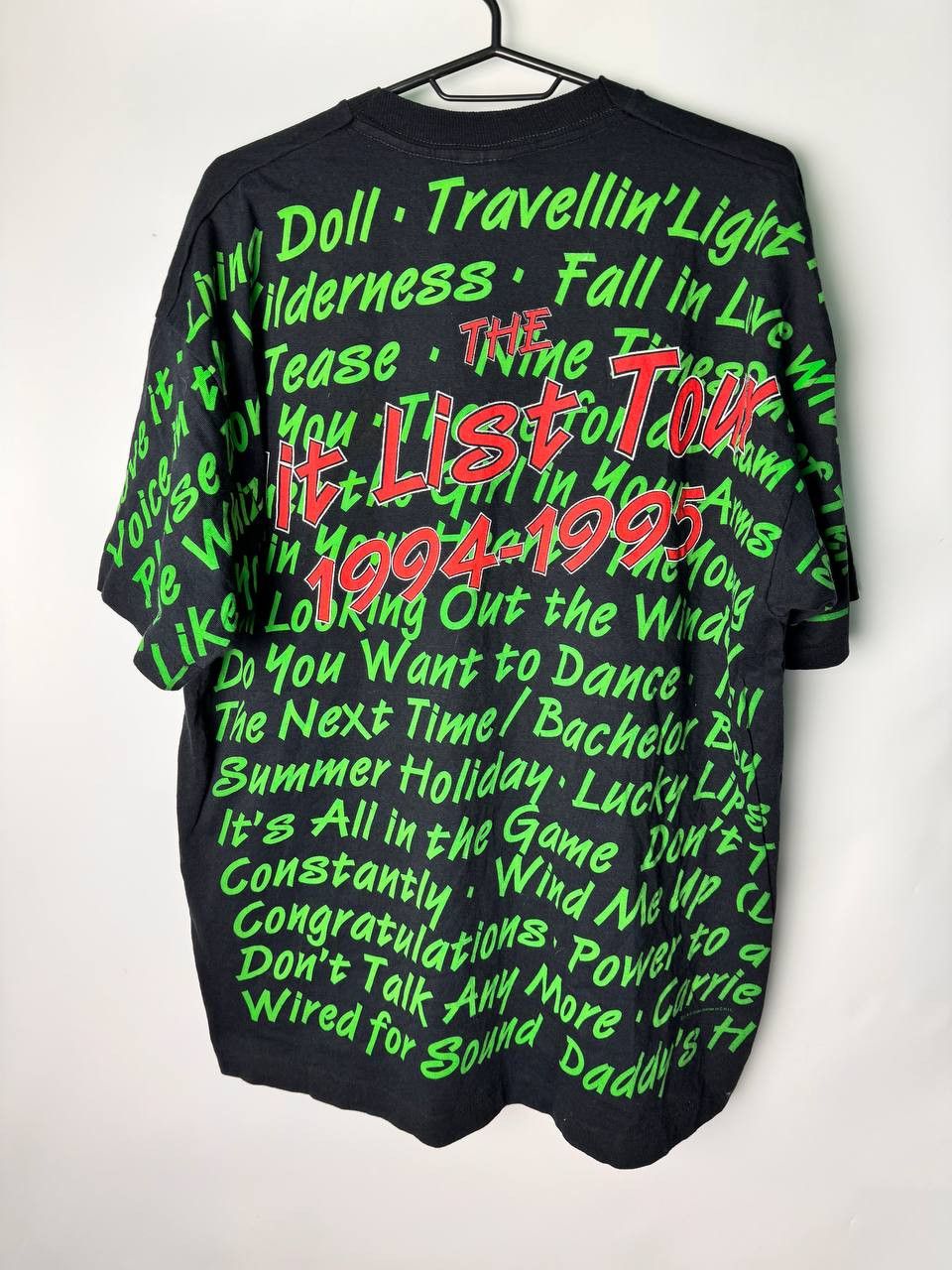 Band Tees Vintage streetwear Y2K 1990 Cliff Richard Tour T-shirt Size US XL / EU 56 / 4 - 3 Thumbnail