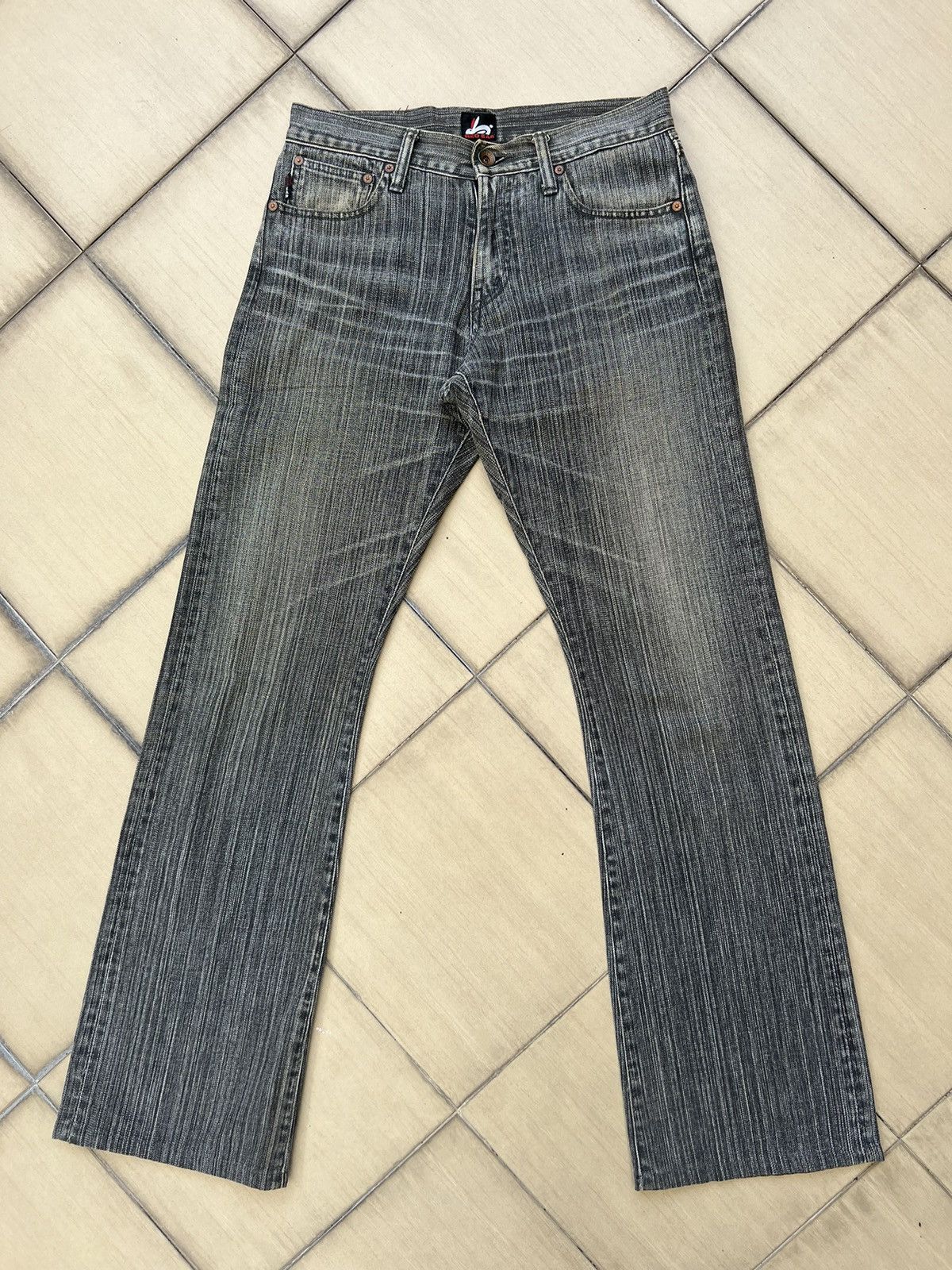 Paul Smith Vintage Paul Smith Red Ear Fade Black Denim Bootcut Jeans Size US 30 / EU 46 - 1 Thumbnail