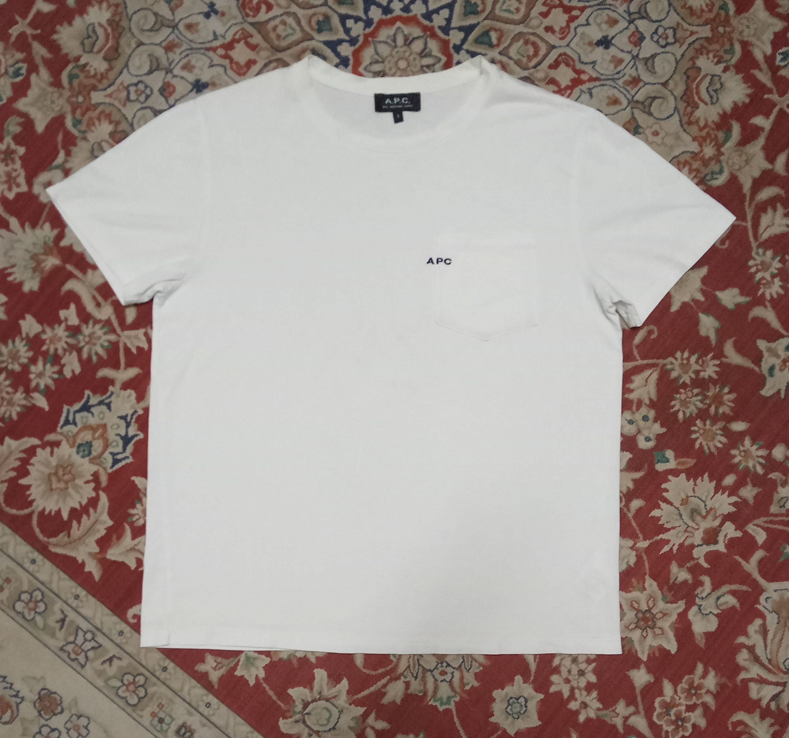 A.P.C. A.P.C. Rue Madame Paris Pocket Tee Size US S / EU 44-46 / 1 - 1 Thumbnail