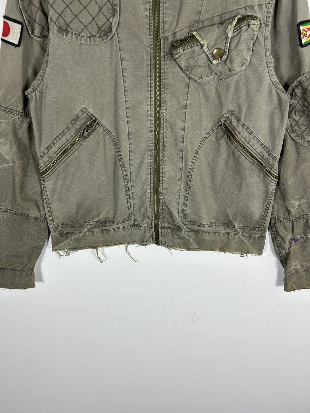 Prps ⚡️Vintage Y2K Prps Distressed Style Zipper Jacket Size US S / EU 44-46 / 1 - 5 Thumbnail