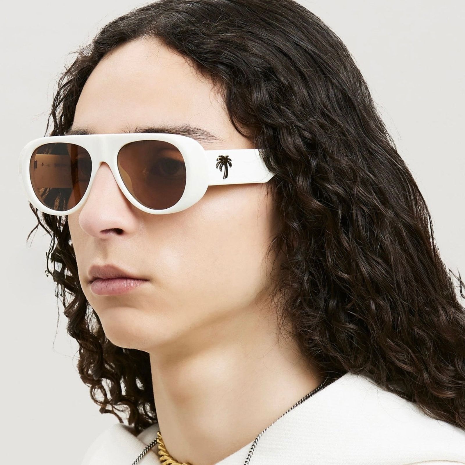 Palm Angels New, PALM ANGELS Sunglasses PERI011 0160 Authentic Size ONE SIZE - 5 Thumbnail