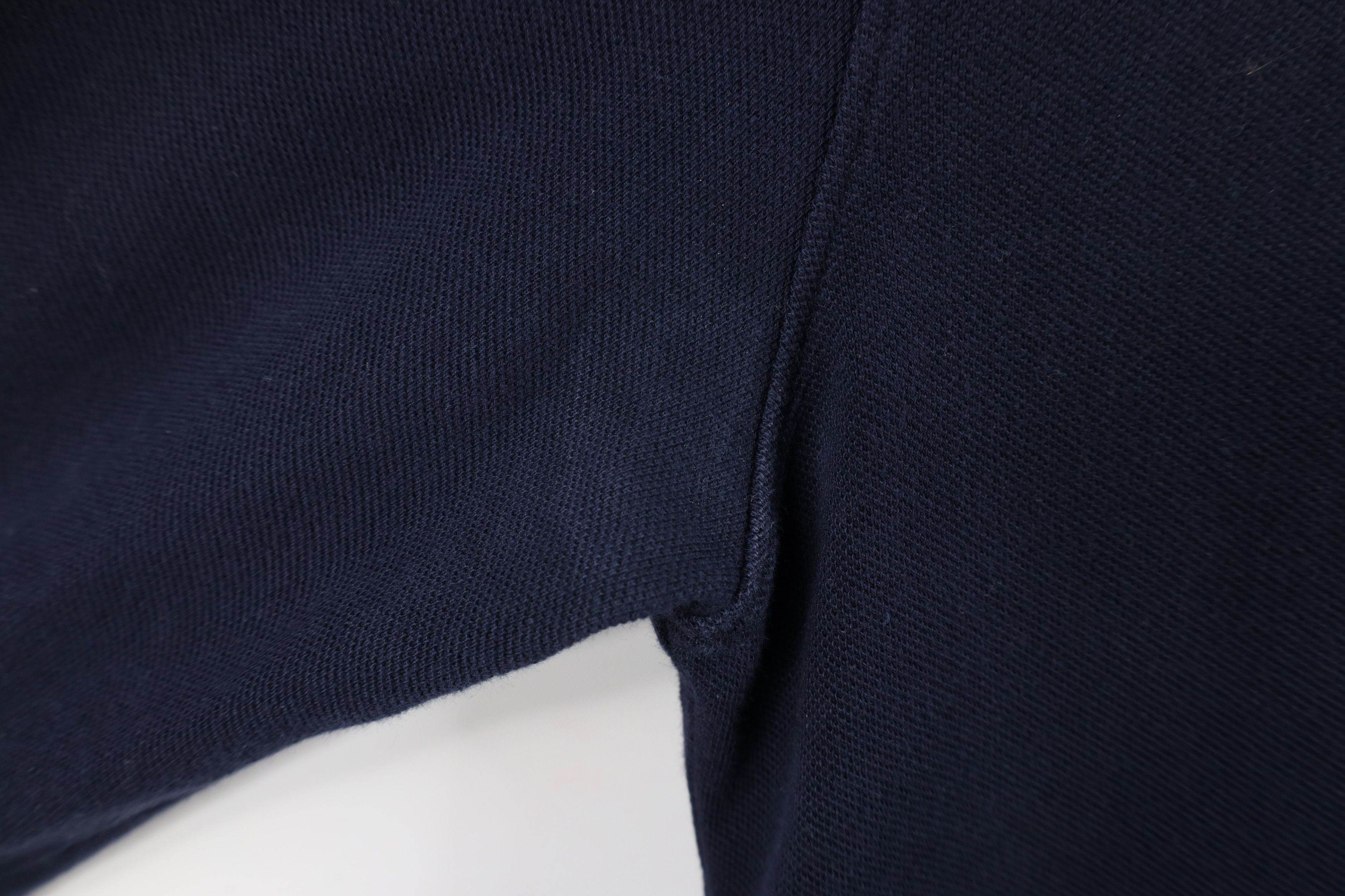Burberry Burberry Brit Cotton Knit Collared Long Sleeve Polo Blue Size US L / EU 52-54 / 3 - 6 Thumbnail