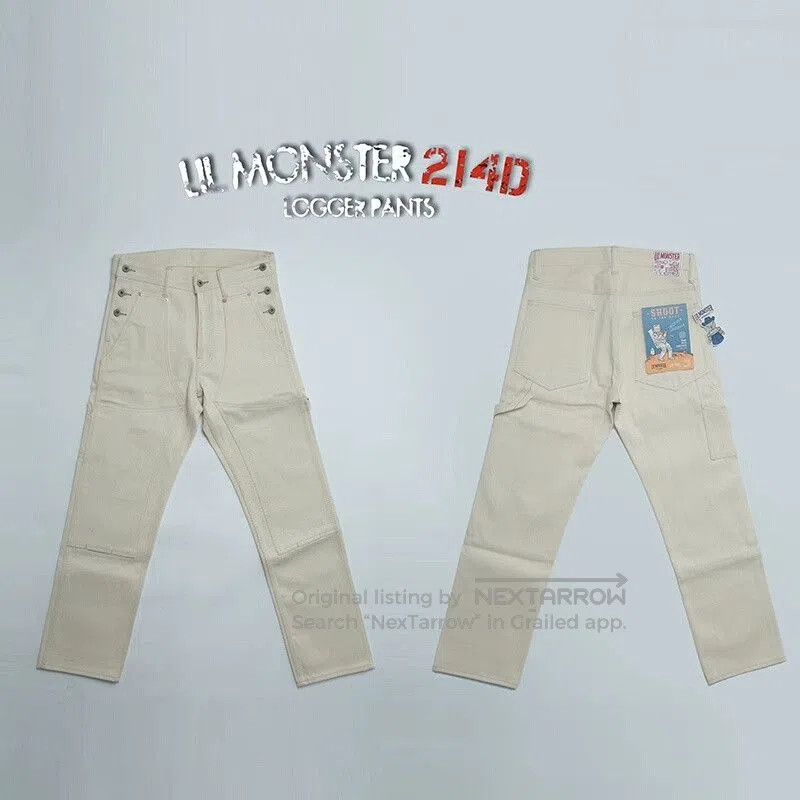 Vintage Lil Monster Vintage Denim Overalls. Size US 31 - 1 Thumbnail