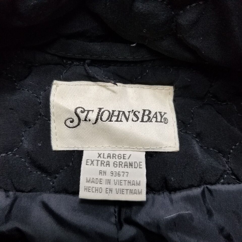 St. Johns Bay St Johns Bay Jacket Womens XL Black Size XL / US 12-14 / IT 48-50 - 2 Thumbnail