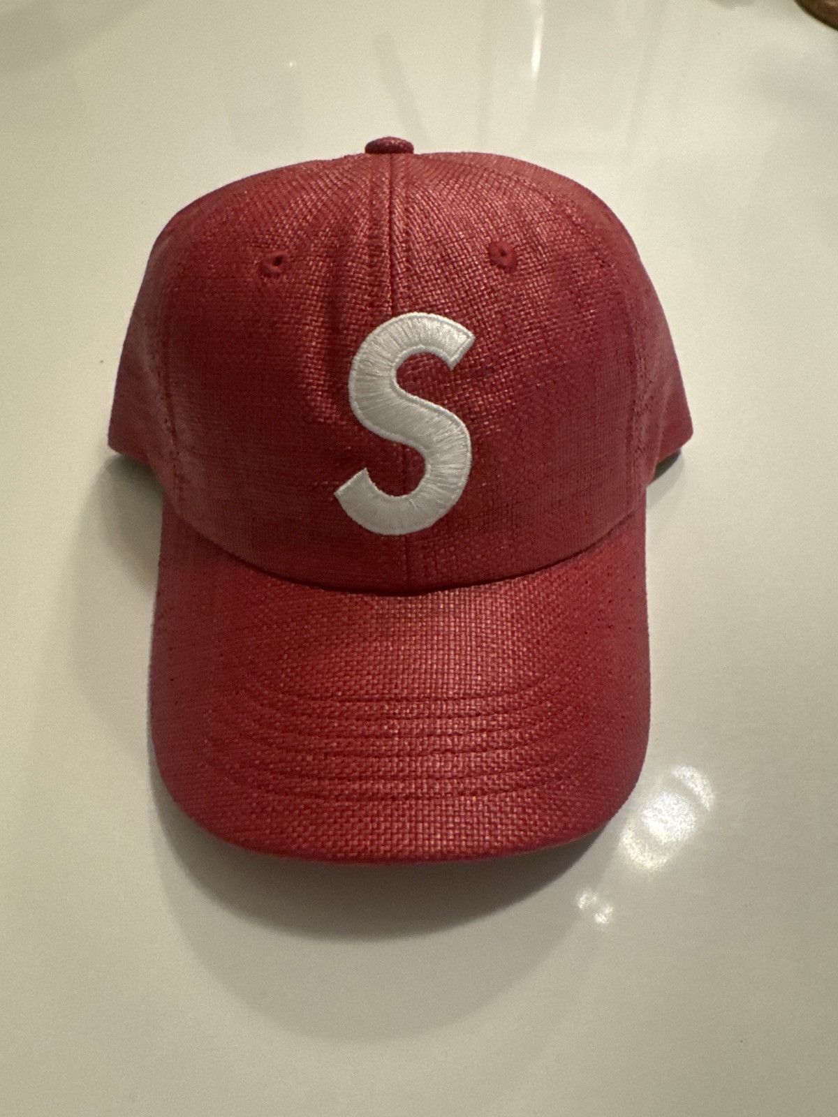 Supreme Supreme Raffia S Logo 6-Panel Size ONE SIZE - 1 Thumbnail