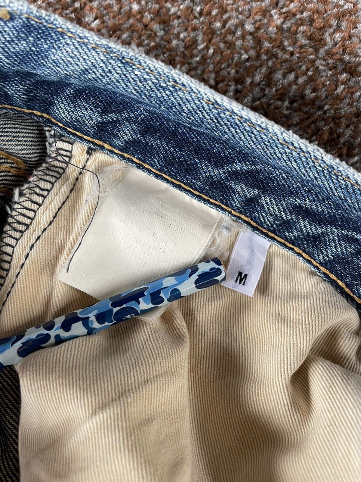 Billionaire Boys Club OG BBC Ice Cream Running Dog Denim Jeans Size US 30 / EU 46 - 10 Thumbnail
