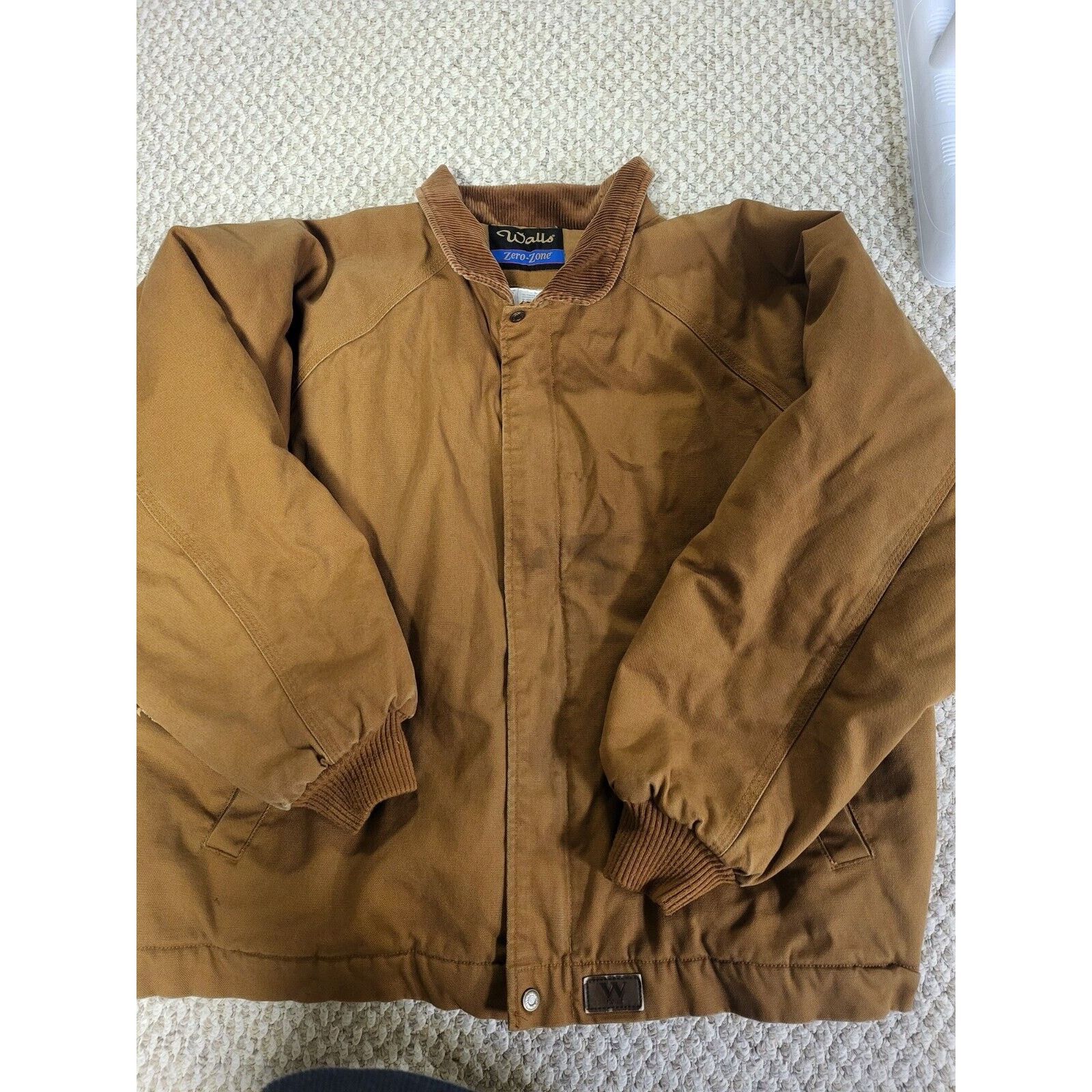 Walls Walls Workwear Jacket 2XL XXL Brown Canvas Duck Hood Size US XXL / EU 58 / 5 - 1 Thumbnail