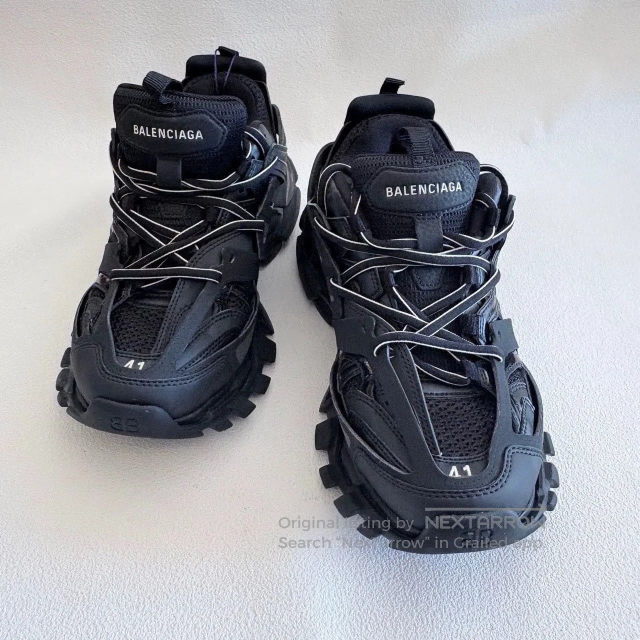 Balenciaga balenciaga track 1.0 low-top sneakers black. Size US 8 / EU 41 - 3 Thumbnail