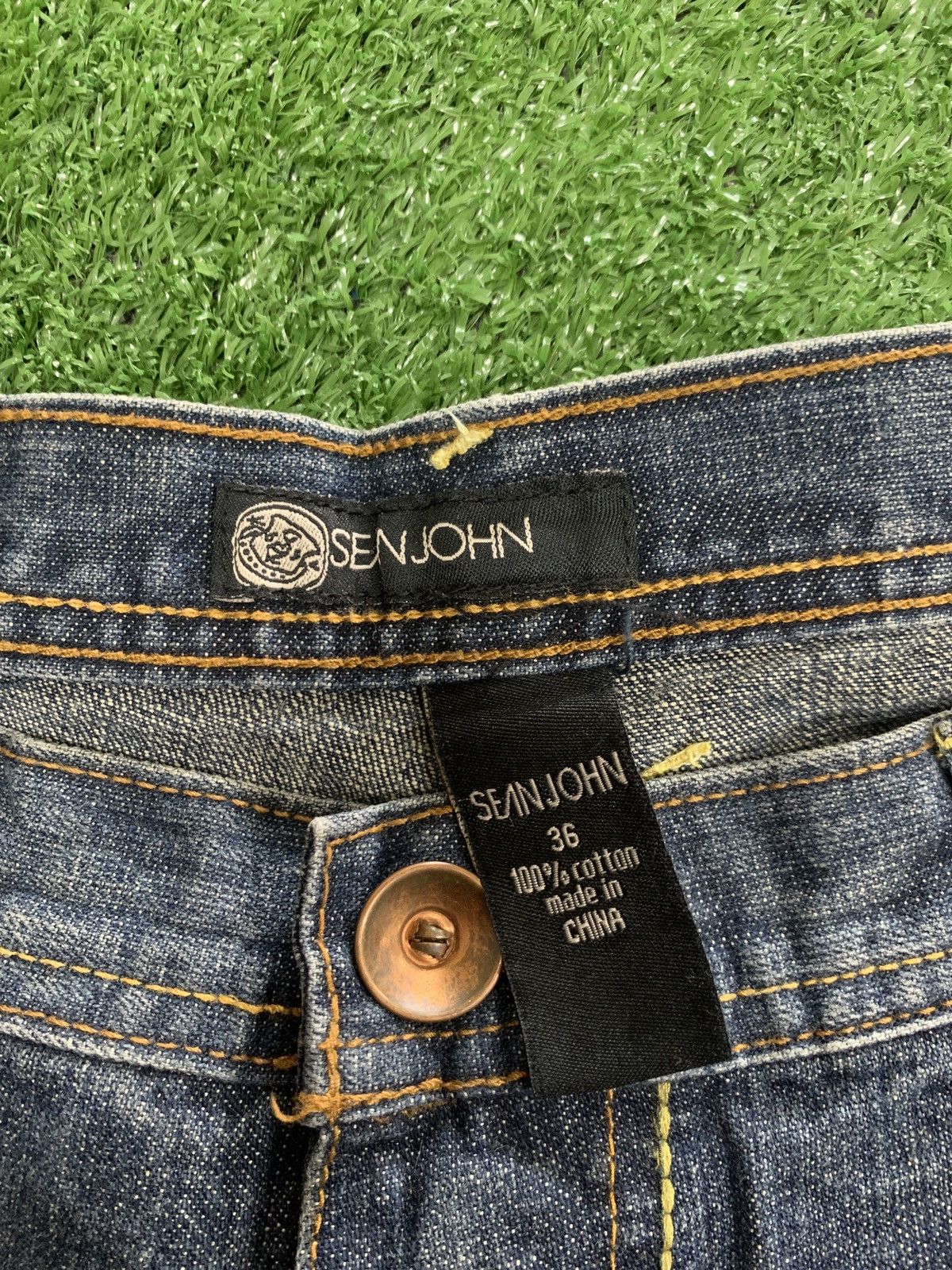 Sean John BAGGY SEAN JOHN FADE BLUE. Size US 36 / EU 52 - 12 Thumbnail