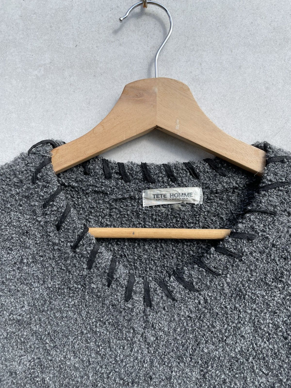 Tete Homme 🔥Accept Binding Offer🔥 Tete Homme Wool Sweater With Pockets Size US M / EU 48-50 / 2 - 4 Thumbnail