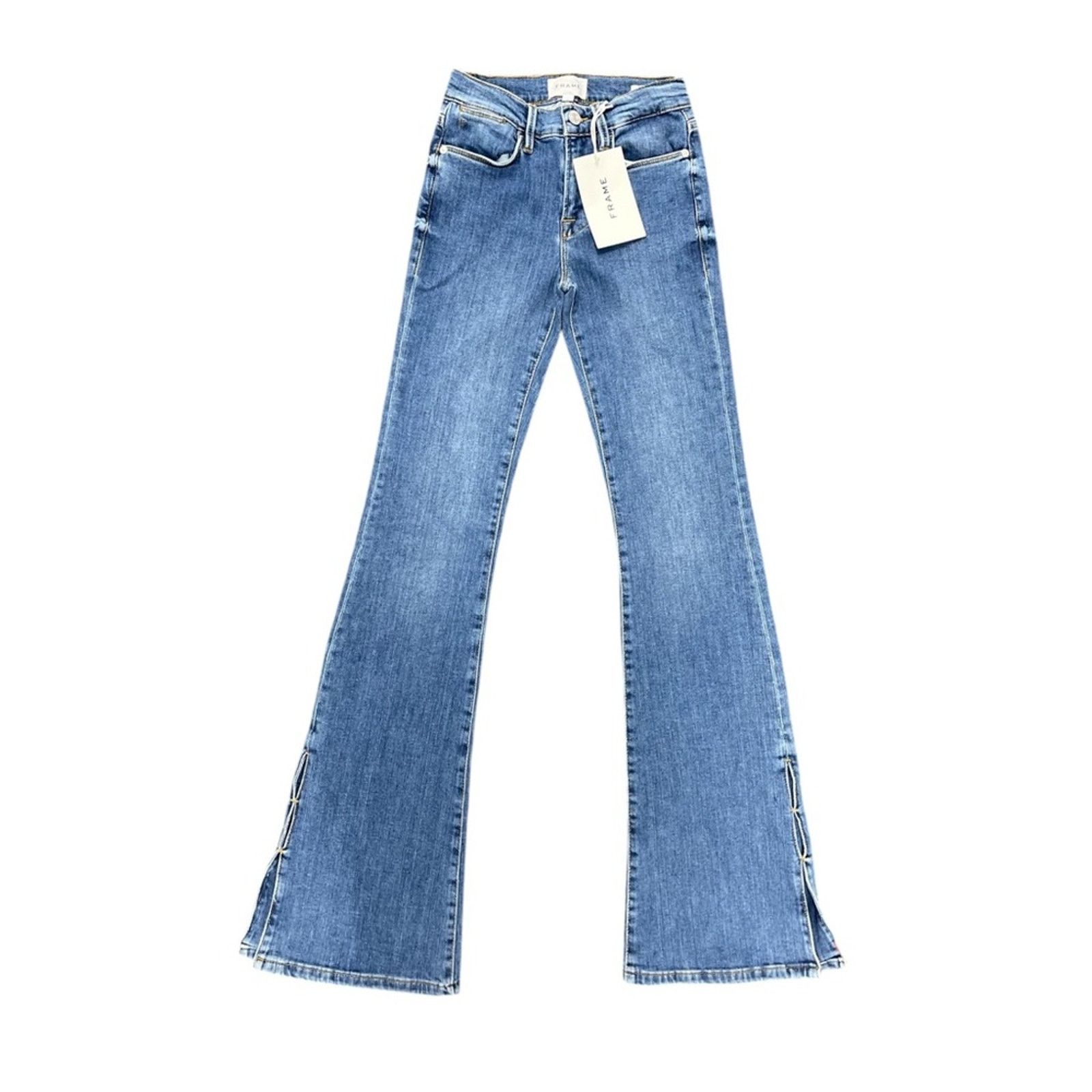 Frame *BNWT* Women’s Frame Le High Flare Denim Jeans Size 24" / US 00 / IT 34 - 1 Thumbnail