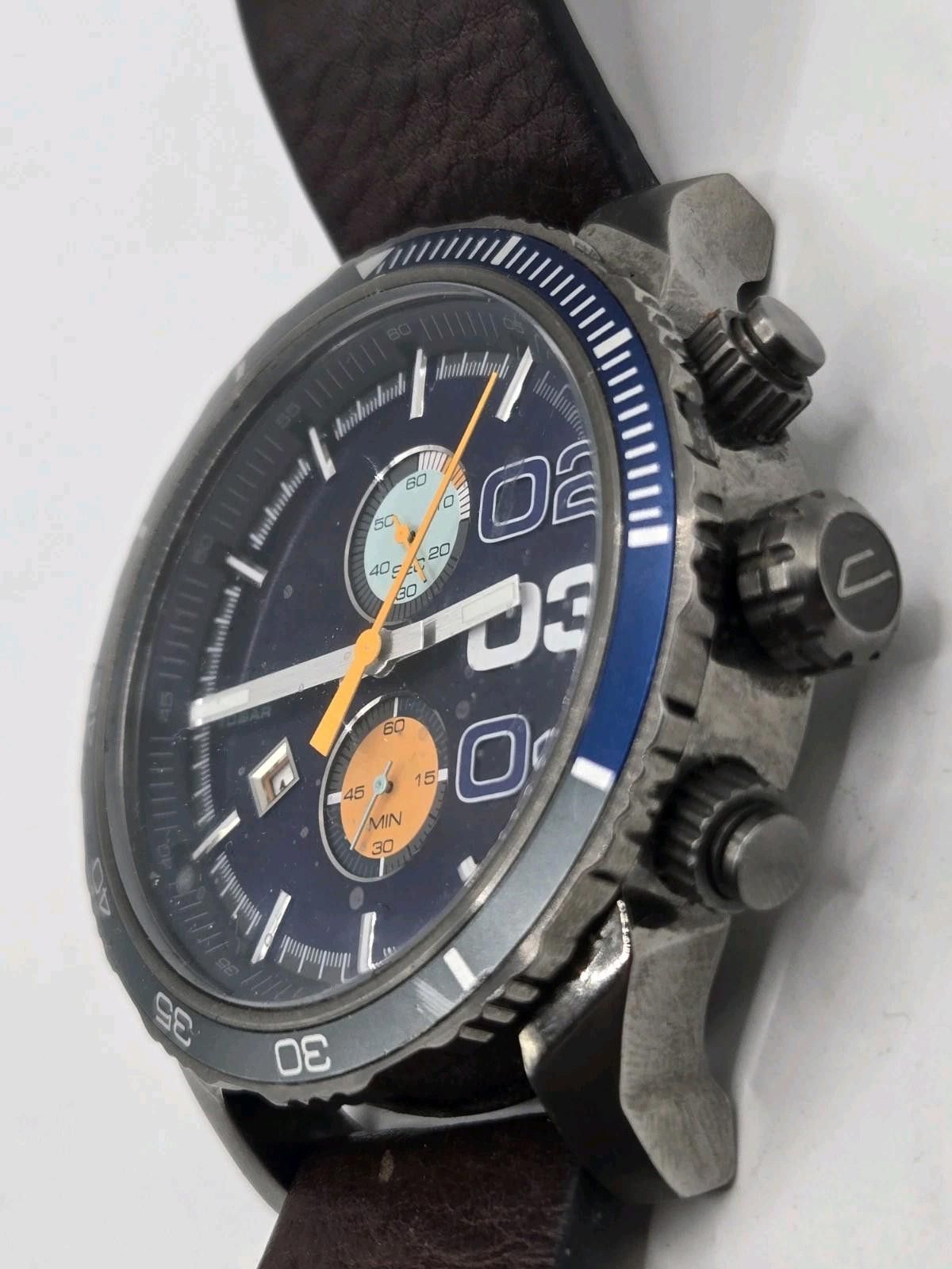 Diesel Diesel Double Down Men's Watch DZ4350. Runs. DEFECT - READ. Size ONE SIZE - 2 Thumbnail