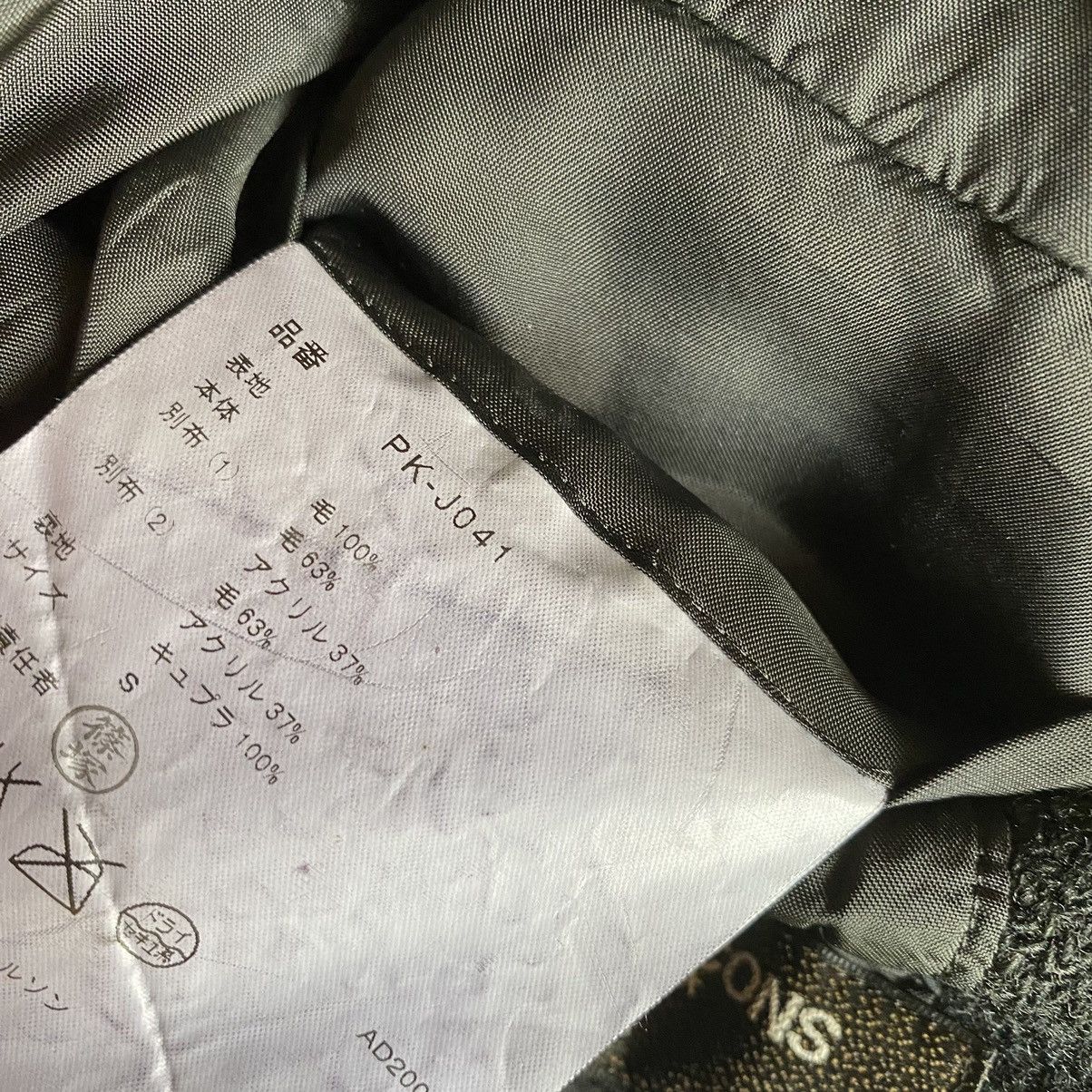 Comme des Garcons Fall03 Runway Black Wool Dye Blazer Size US S / EU 44-46 / 1 - 9 Thumbnail