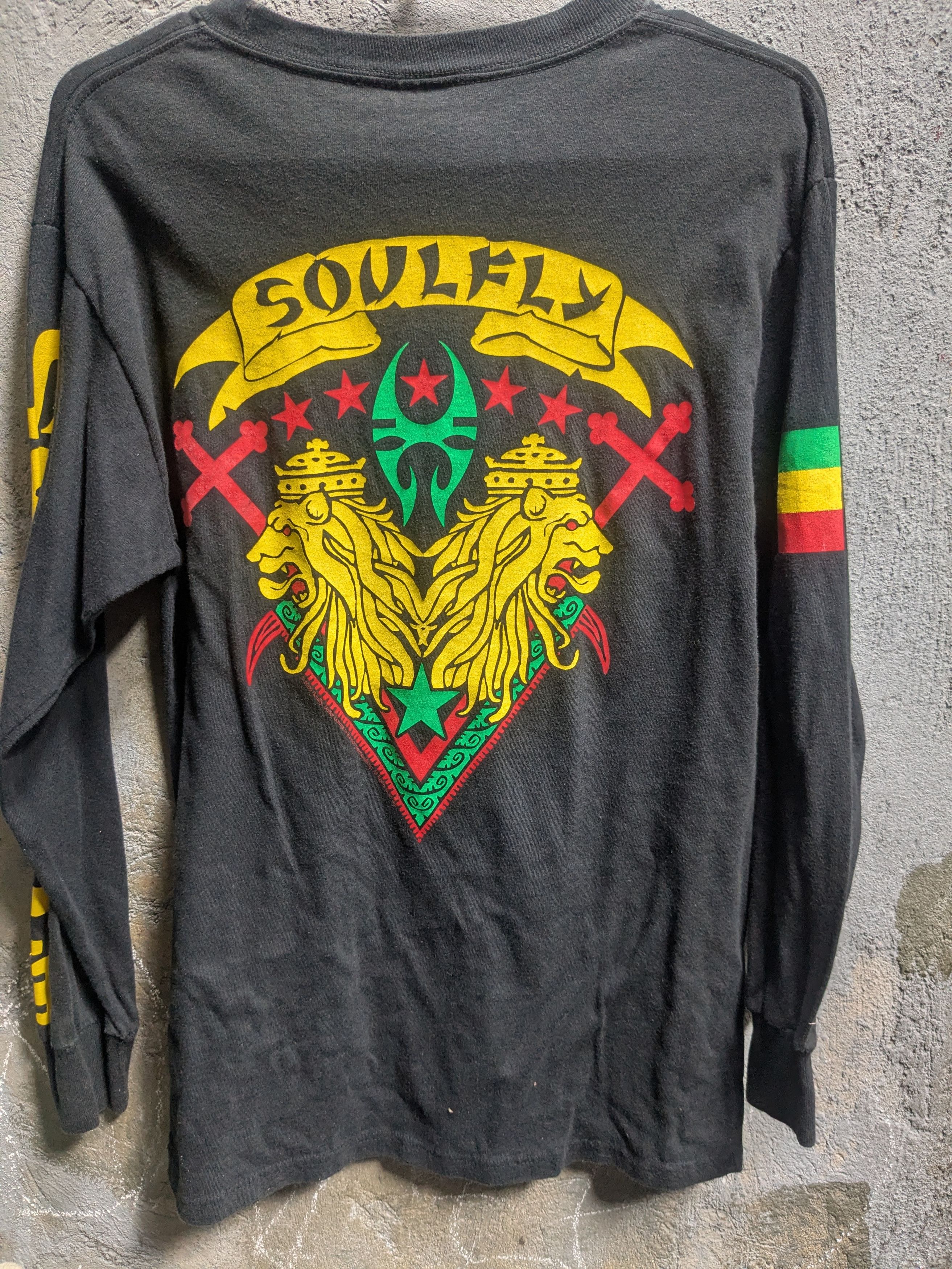 Vintage Soulfly long sleeve shirt vintage 2005 Size US M / EU 48-50 / 2 - 1 Thumbnail