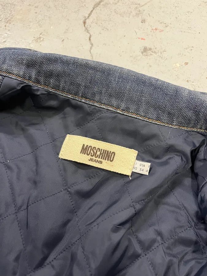 Moschino 2000s Moschino Multi-Zip Blue Worker Denim Jacket Size US M / EU 48-50 / 2 - 10 Thumbnail