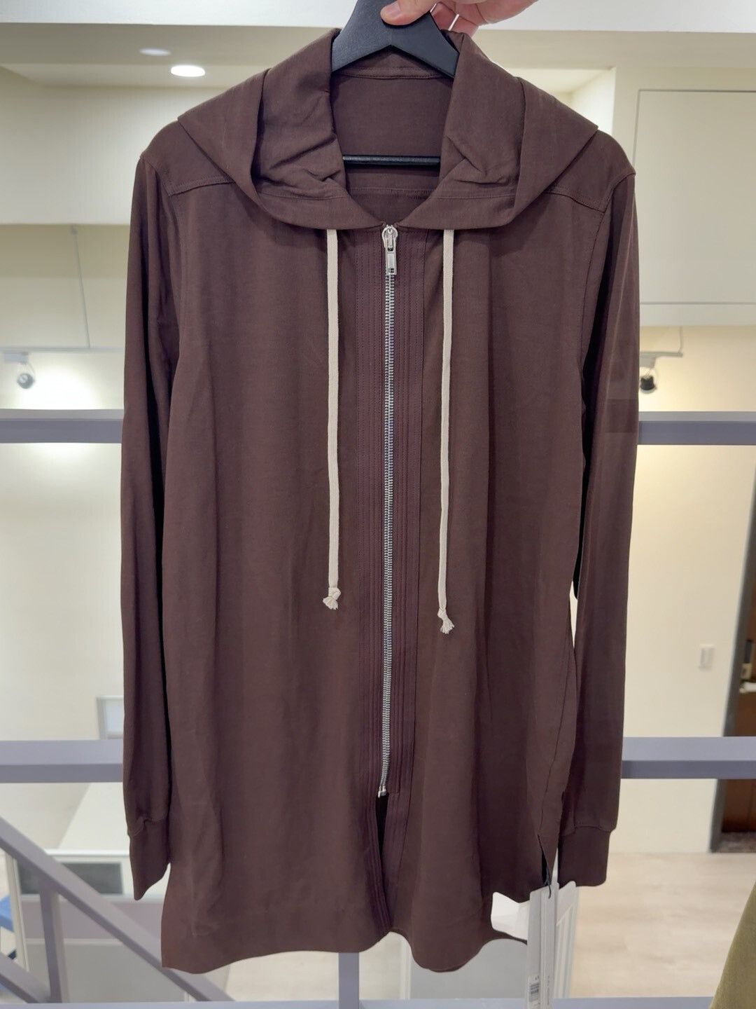 Rick Owens Rick Owens M Zip Hooded Jacket Size US M / EU 48-50 / 2 - 1 Thumbnail