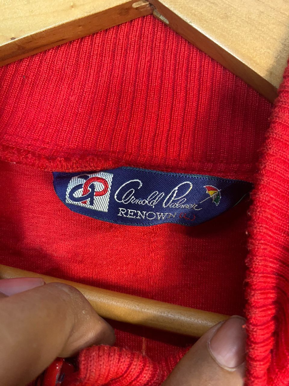Japanese Brand × Vintage Unisex 🔥Vintage Arnold Palmer zipper sweater Size US M / EU 48-50 / 2 - 4 Thumbnail