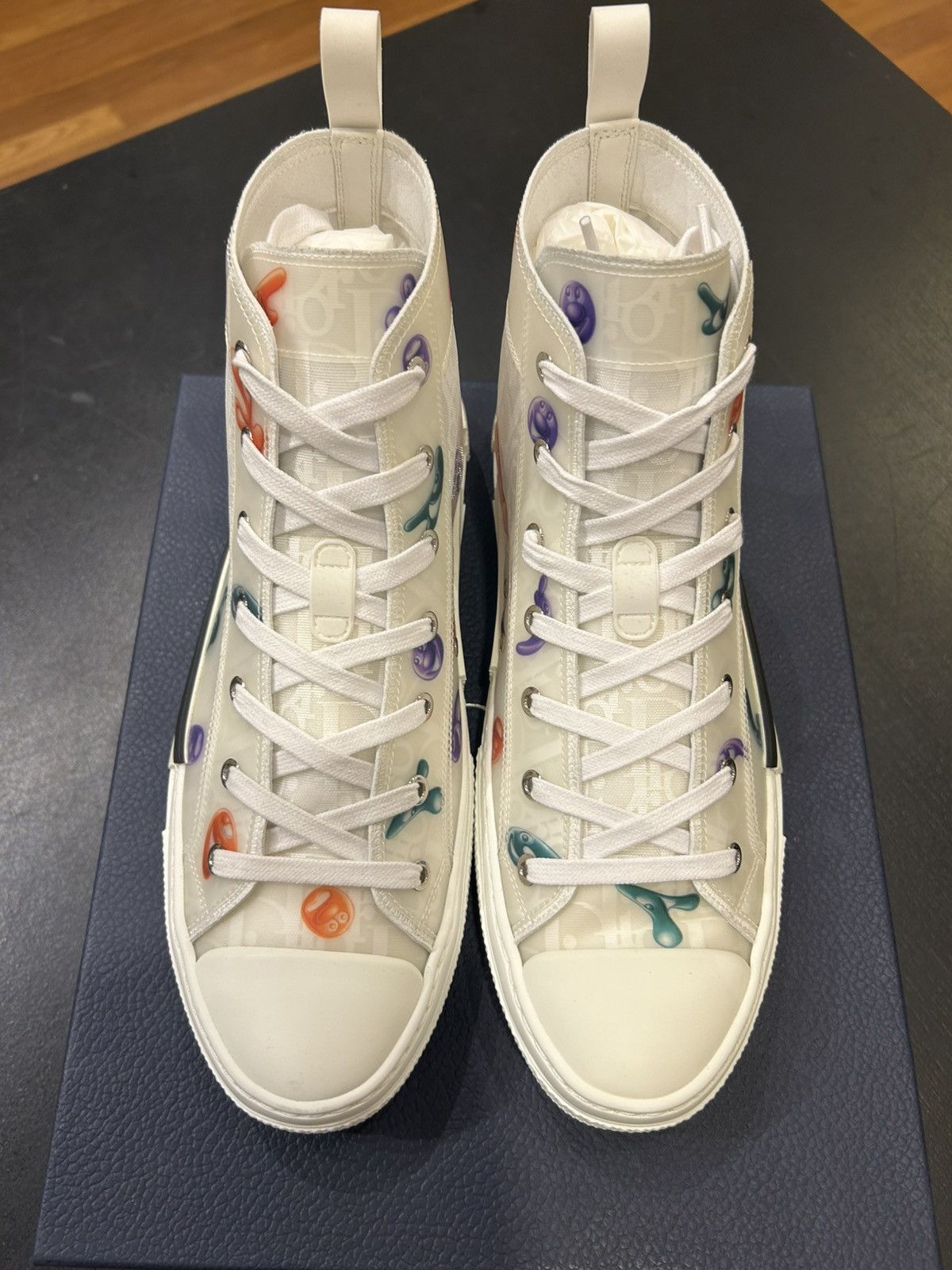 Dior Dior B23 High Top Kenny Scharf Size US 10 / EU 43 - 4 Thumbnail